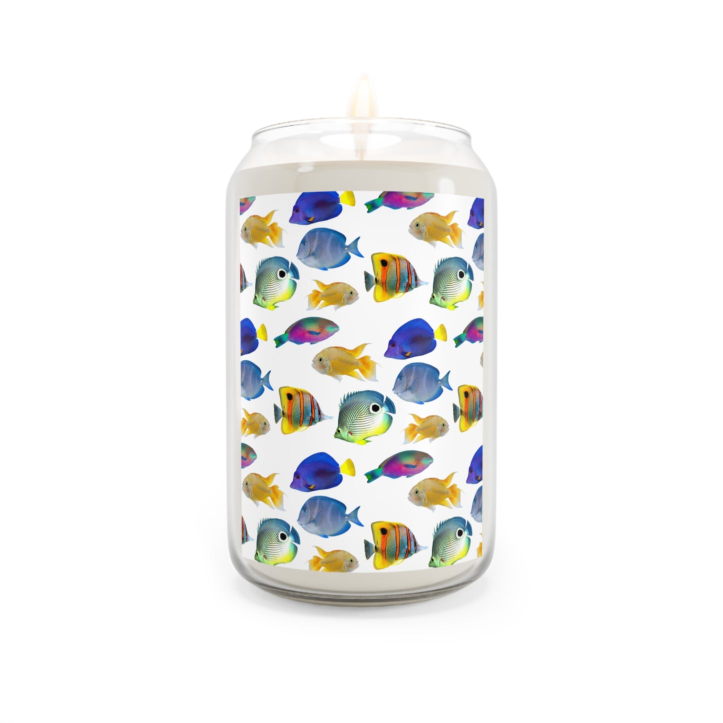 Scented Candle, 13.75oz - School of Fish