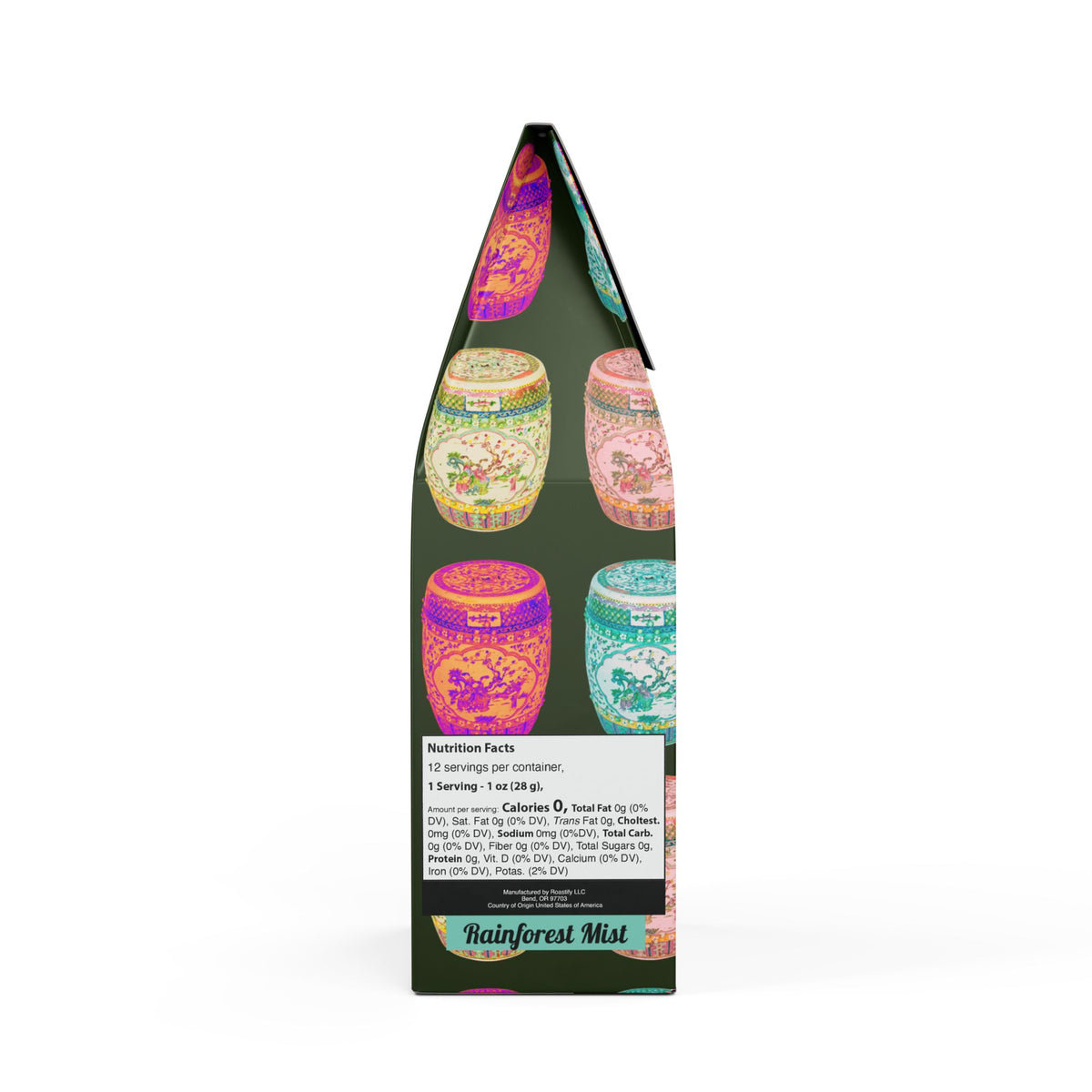 Rainforest Mist™ Single Origin DECAF (Medium Roast) Specialty Grade Coffee / Tropical Garden Stools