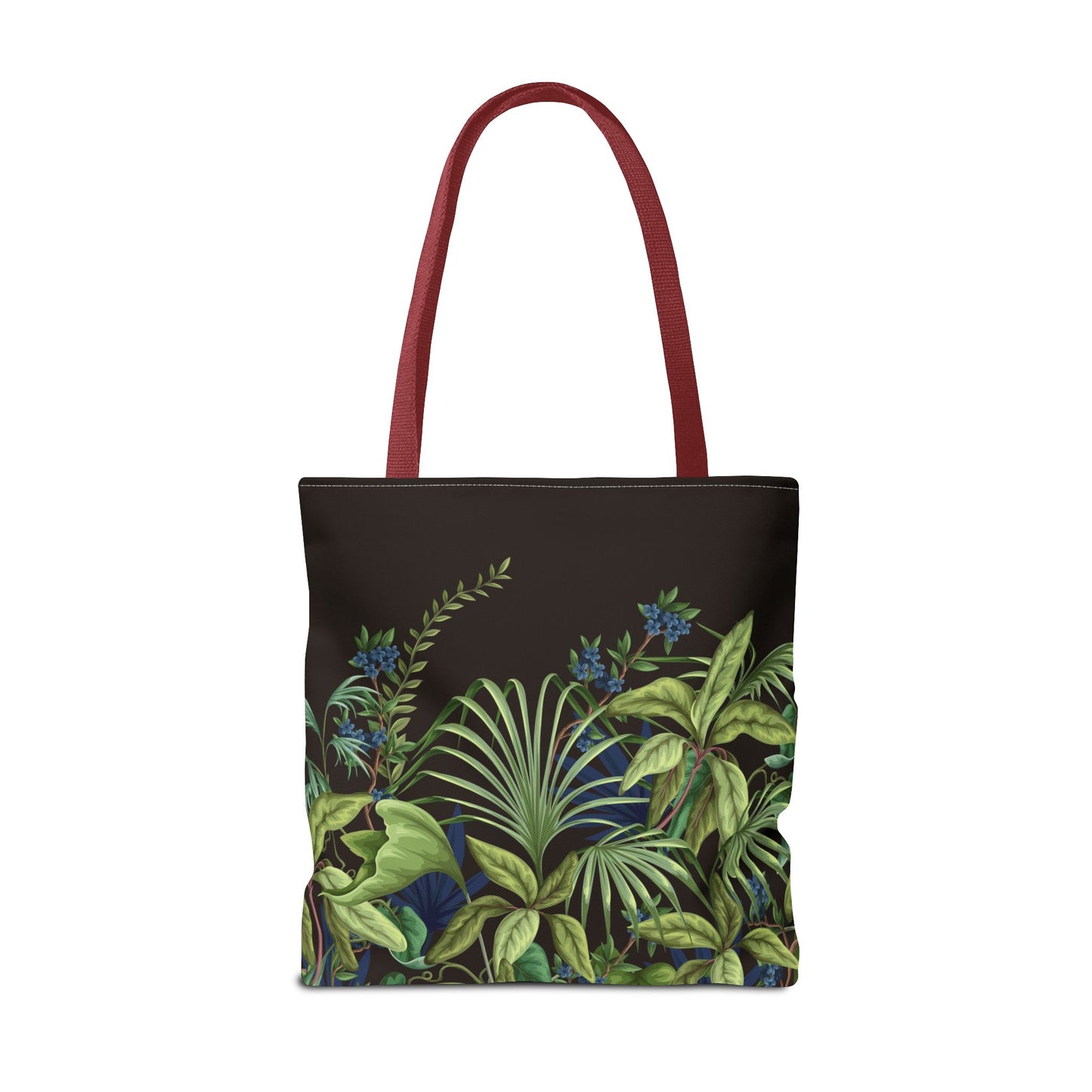 Tropical Midnight Jungle Tote Bag - 3 Sizes