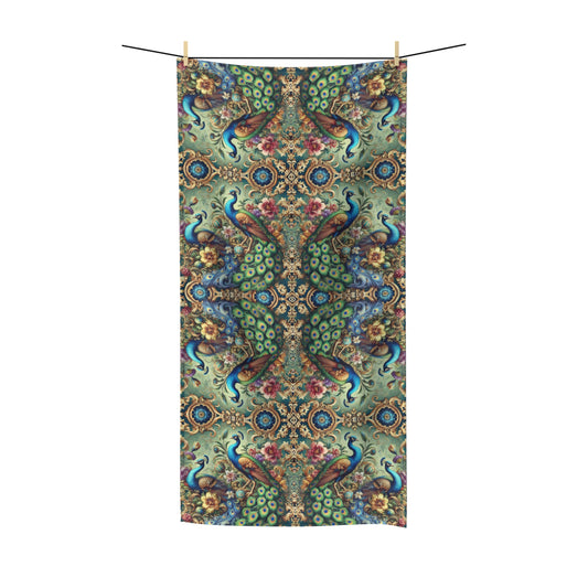 Kaleido Peacock Royals Polycotton Towel