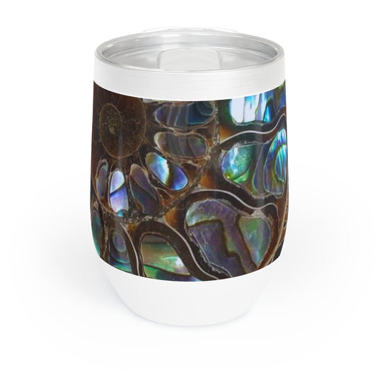 Chill Wine Tumbler - Ammonite and Abalone