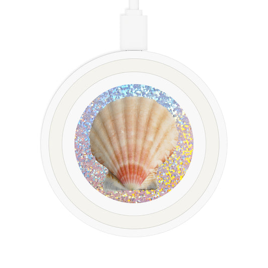 Quake Wireless Charging Pad - Disco Scallop