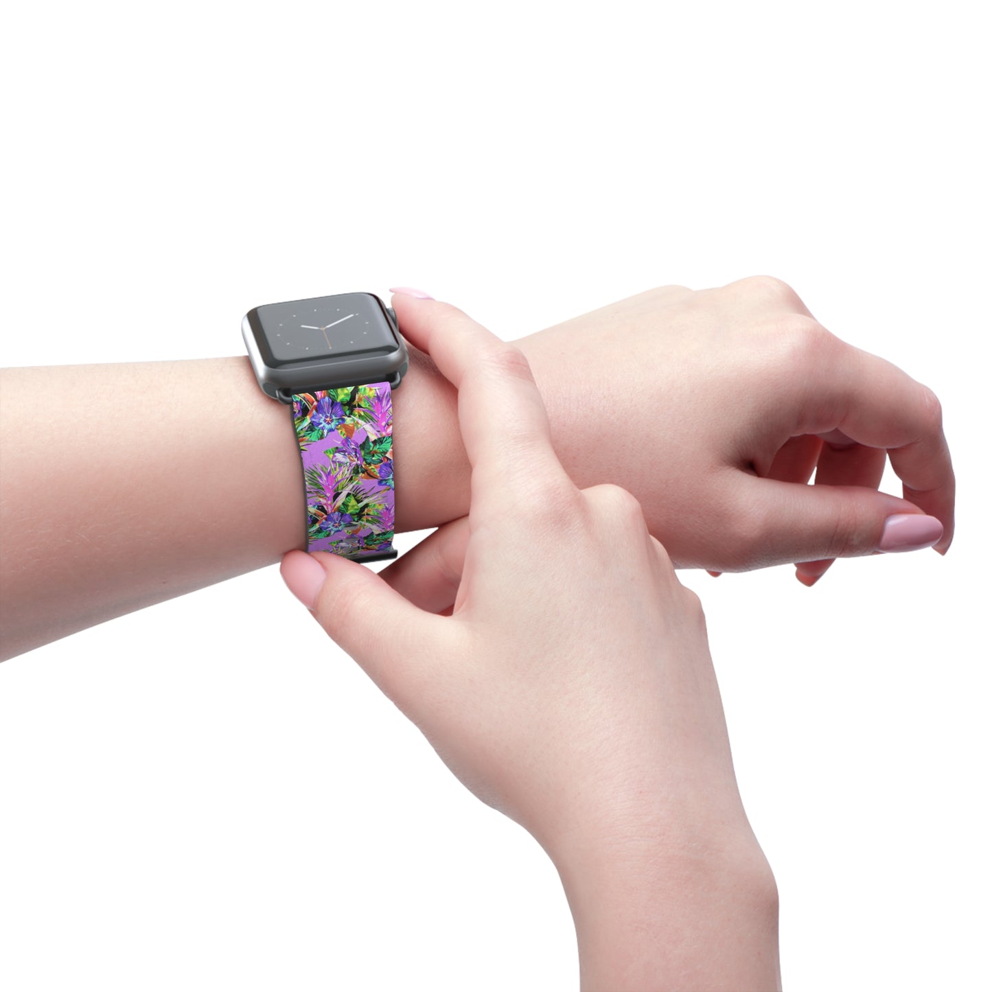 Apple Watch Band - Plant Palooza, purple