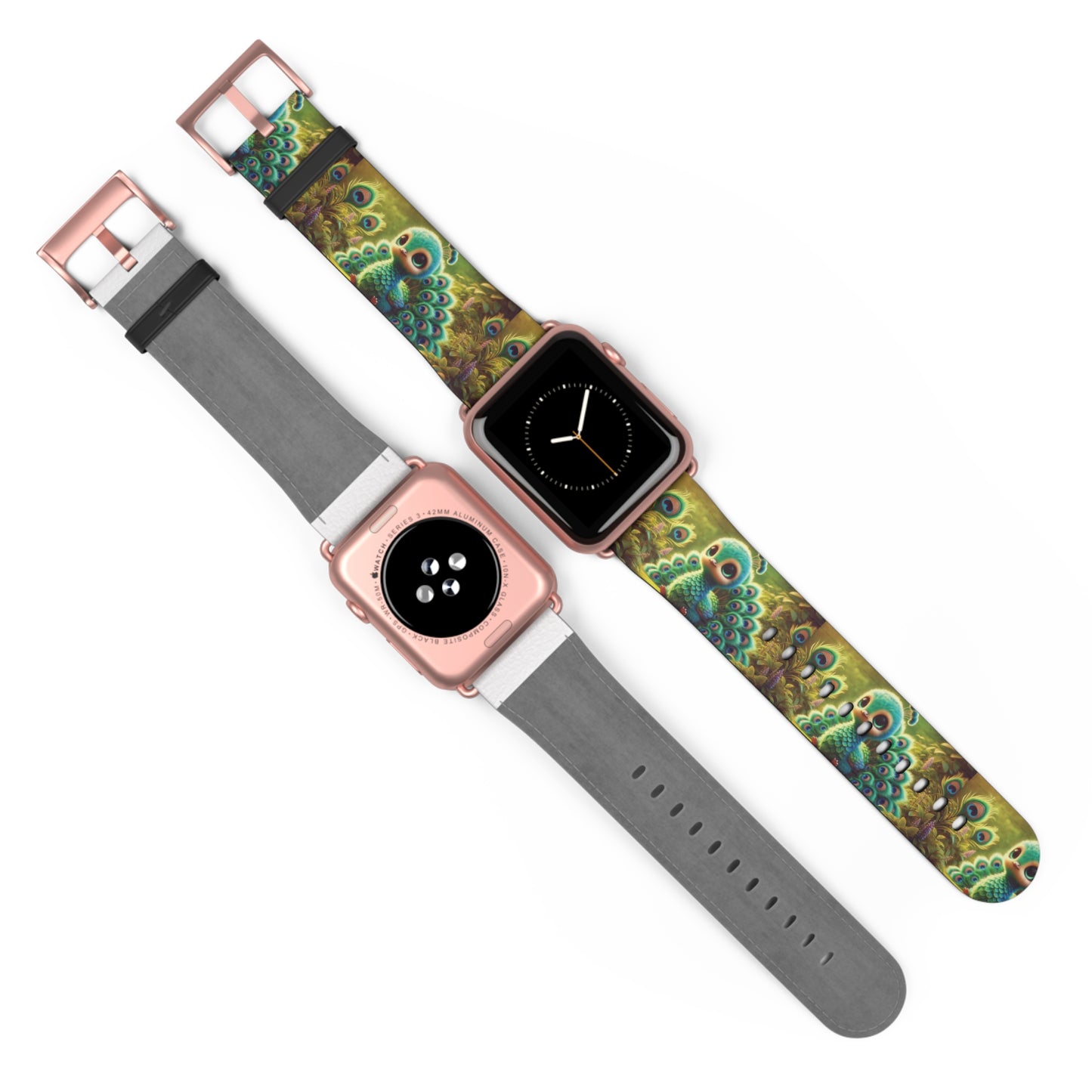 Apple Watch Band - Tropical Baby Peacock