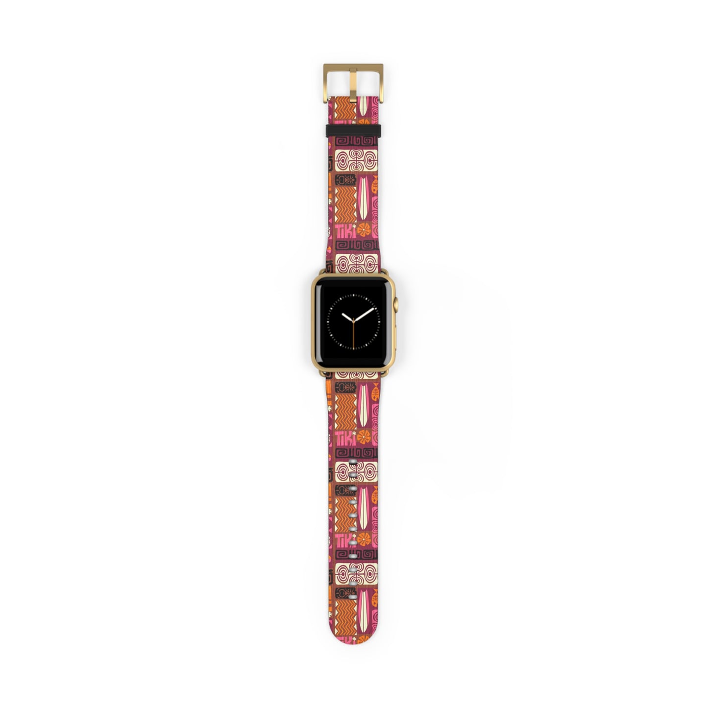 Apple Watch Band - Tiki Poster Pink/Orange