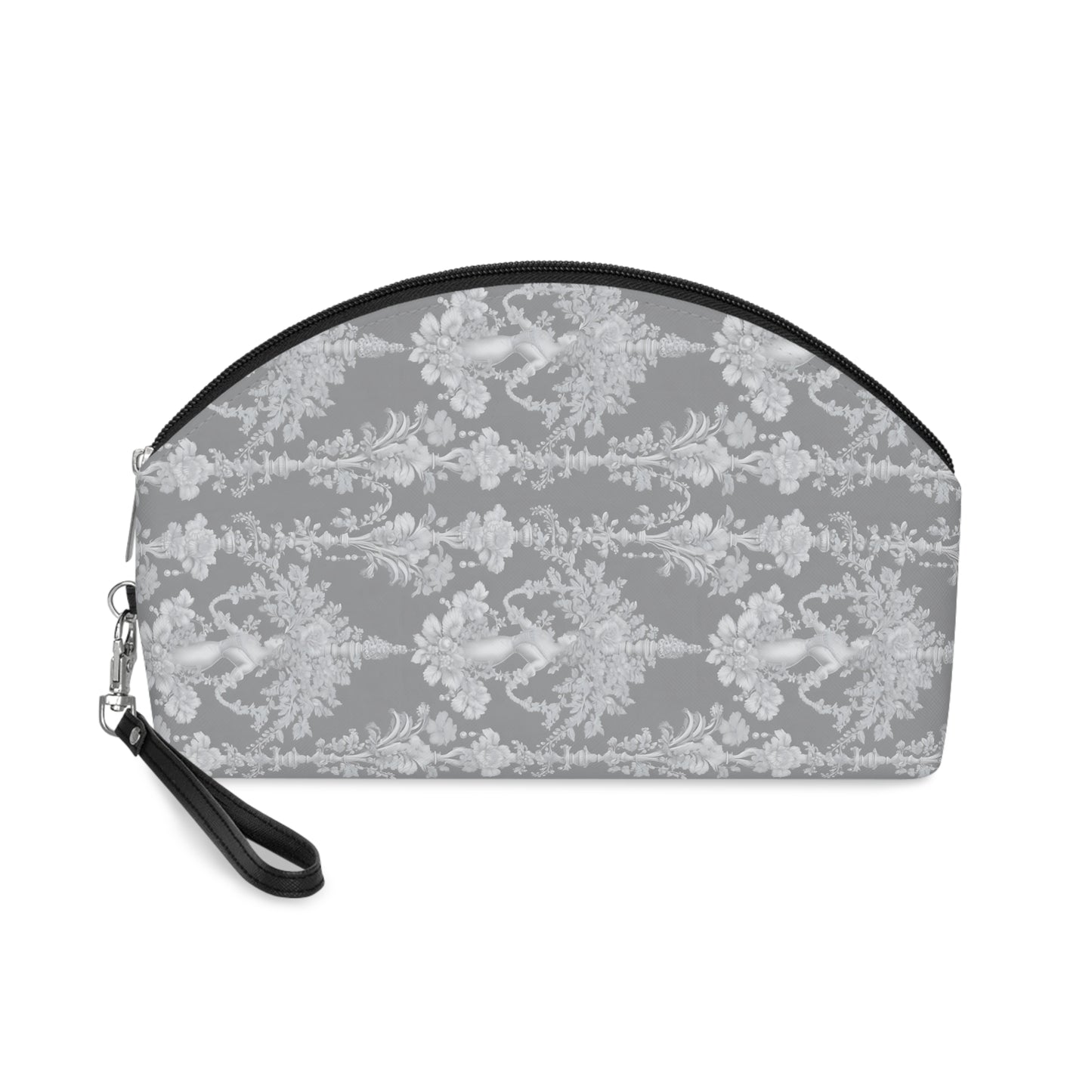 Makeup Bag - Pearl Lady Toile, slate