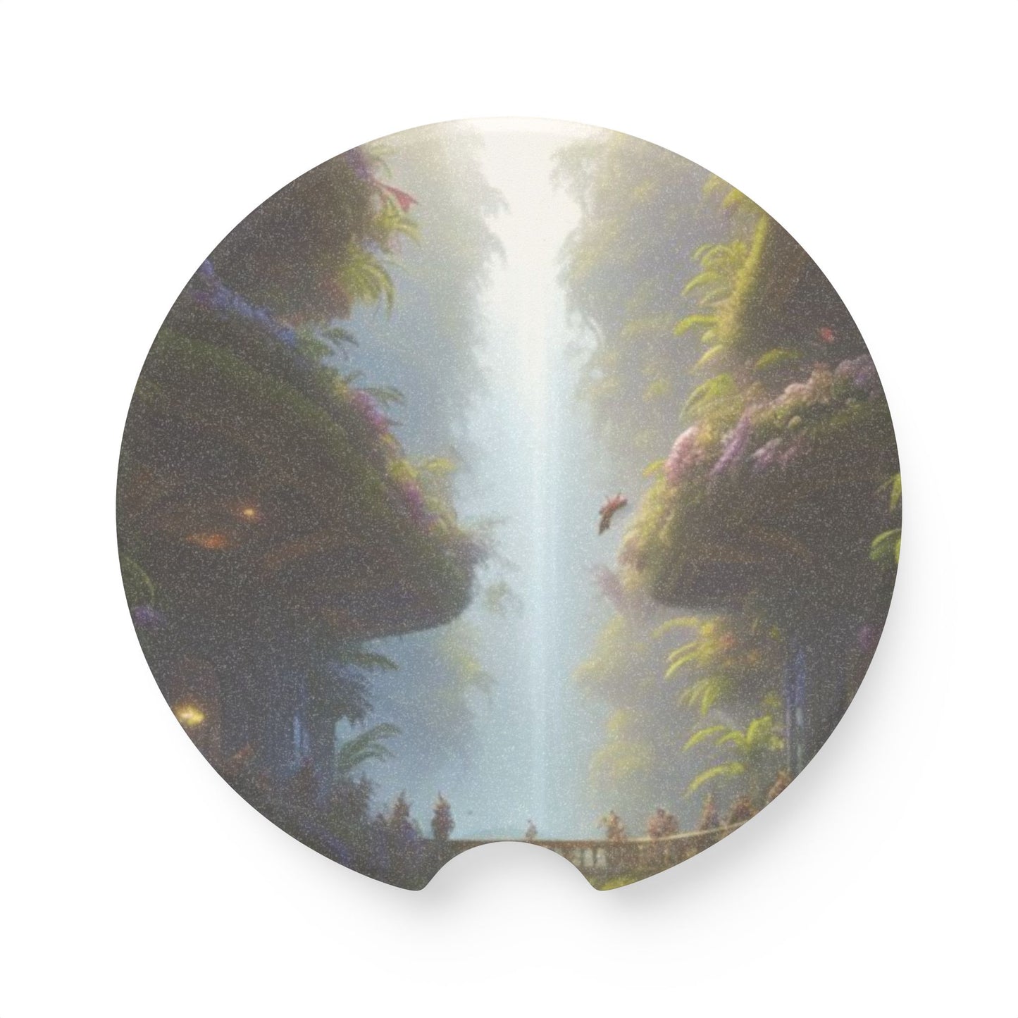 Soapstone Car Coaster - Rainforest Home