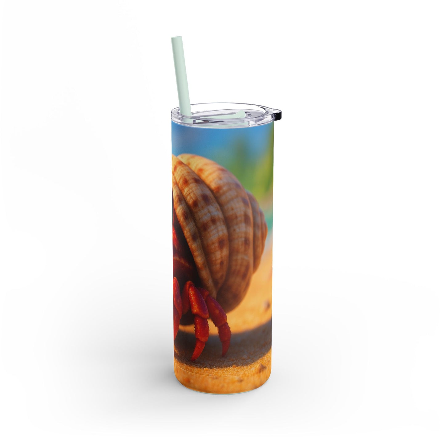 20oz Matte Tumbler, 7 Colors - Stylish Travel Cup - Baby Hermit Crab
