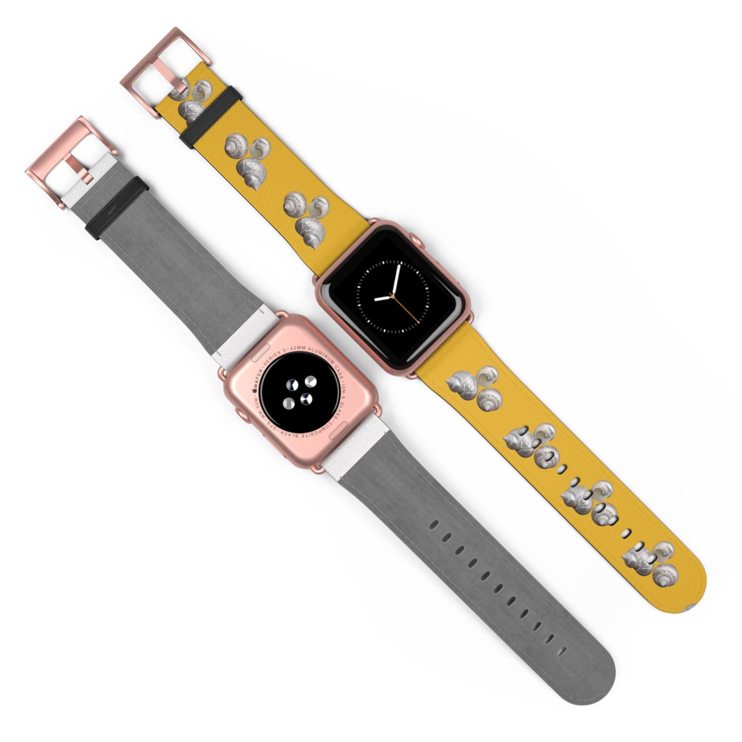 Apple Watch Band - Nautilus Shell Trio, yellow