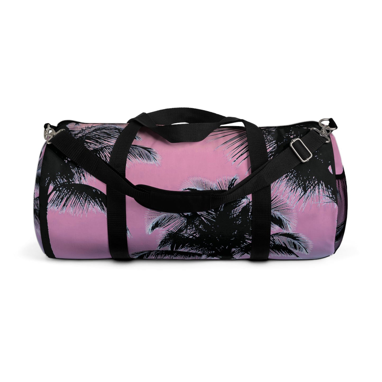 Tropical Rainforest Duffel Bag - Perfect for Travel and Gym / Palm Glow Pastels