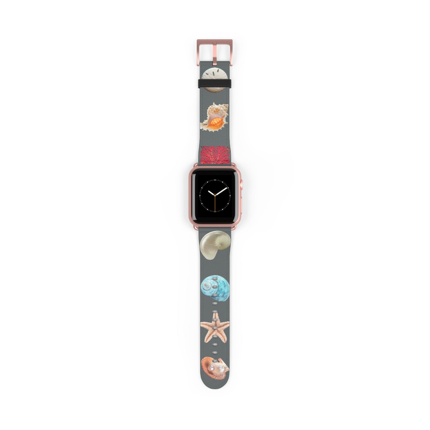 Apple Watch Band - Real Seashell Collection, grey