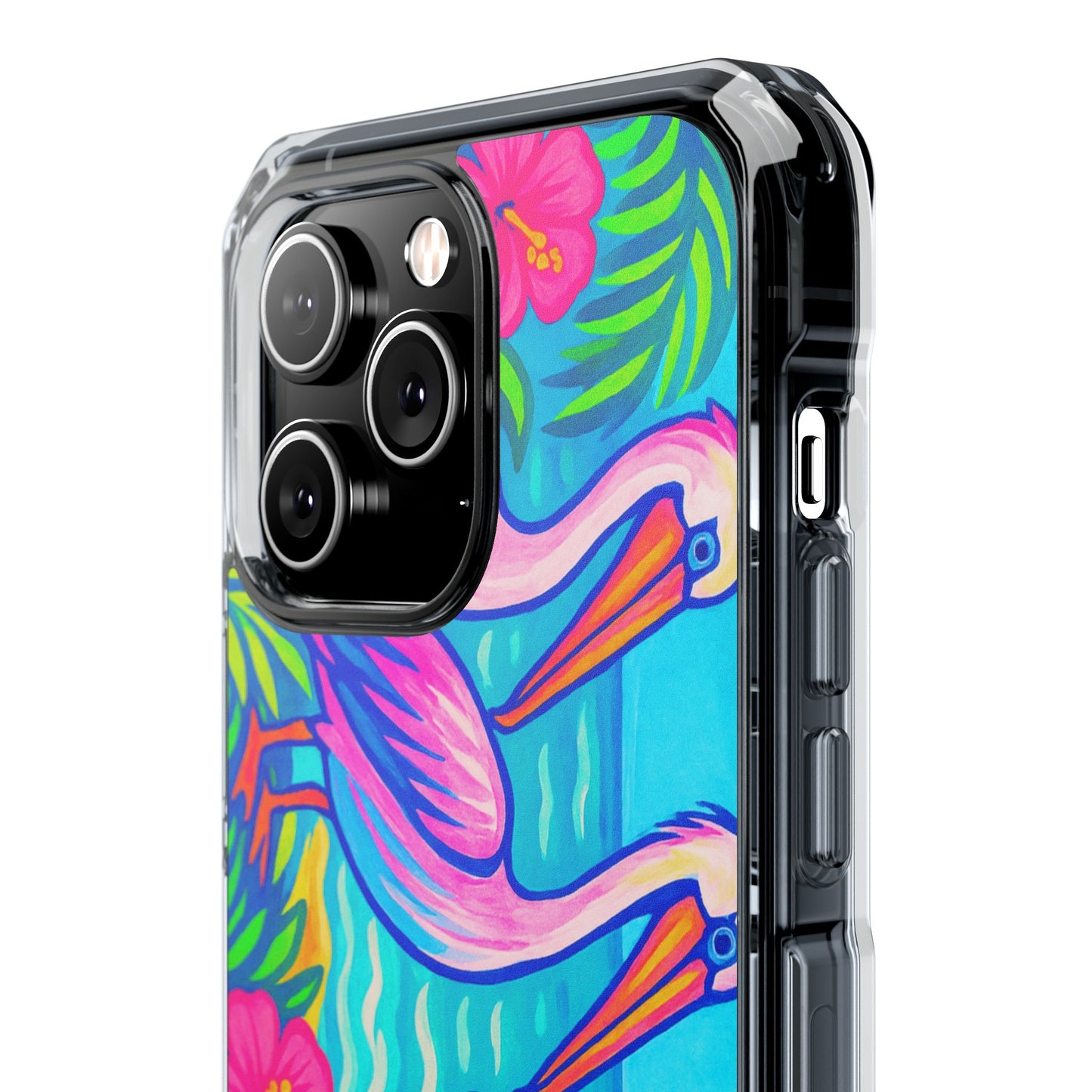 Beach Pelican Party Magnetic Clear Phone Case, Many Models