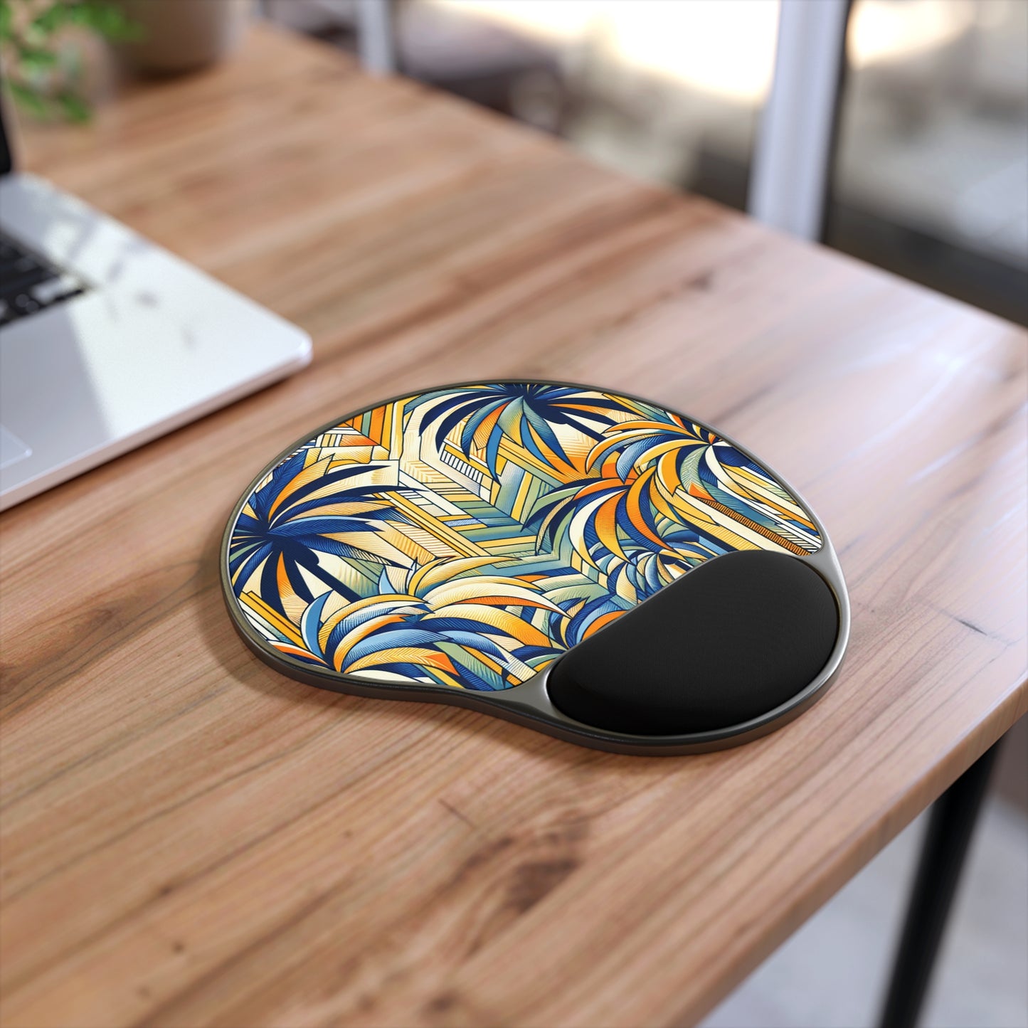 Mouse Pad With Wrist Rest, Palm Study #10