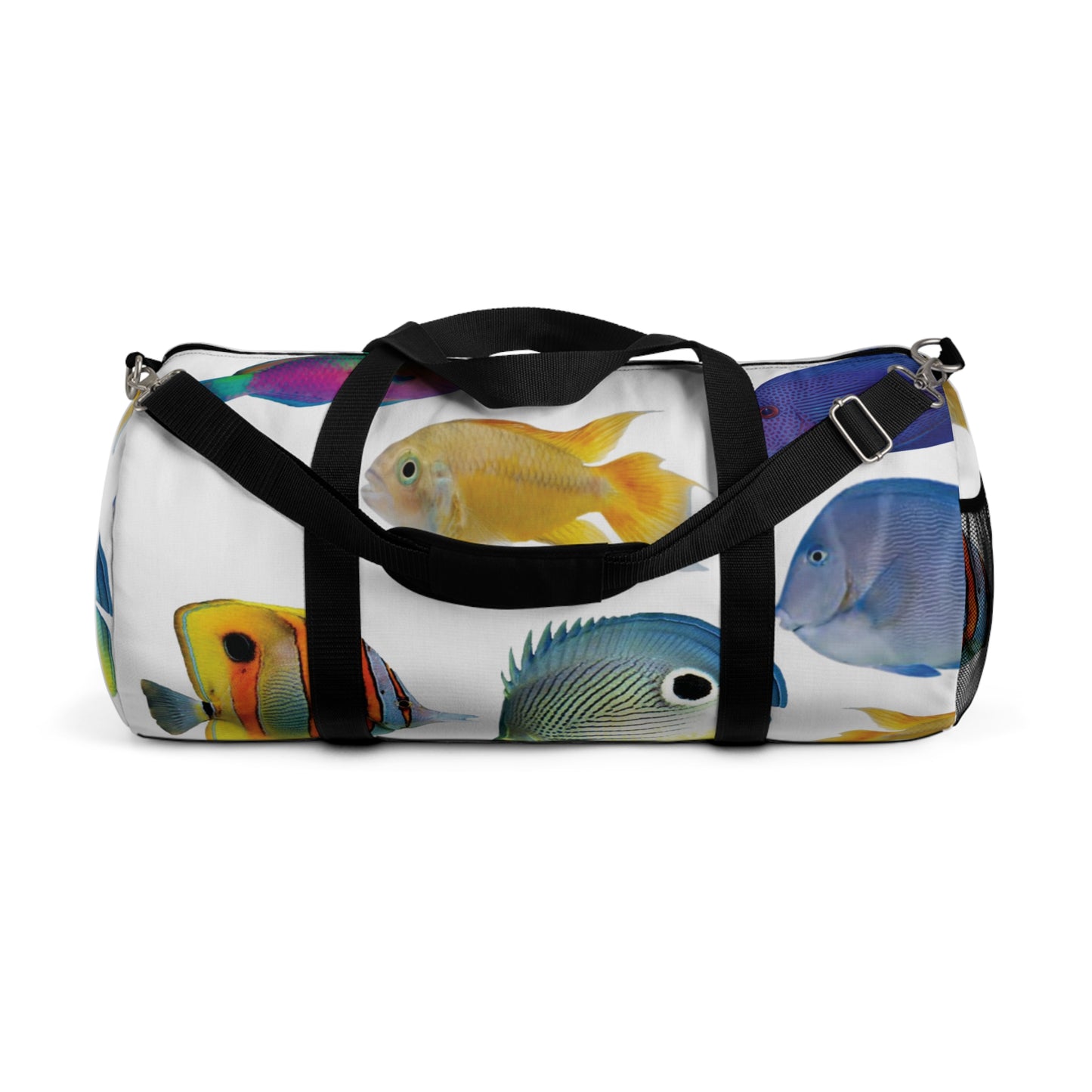 Tropical Rainforest Duffel Bag - Perfect for Travel and Gym / School of Fish