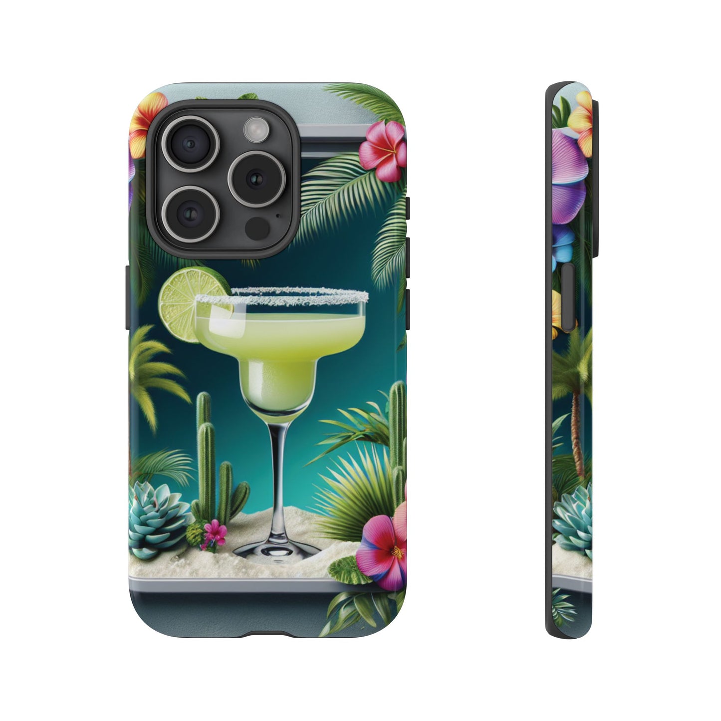 Tropical Margarita Phone Case - Tough Cases with Summer Vibe