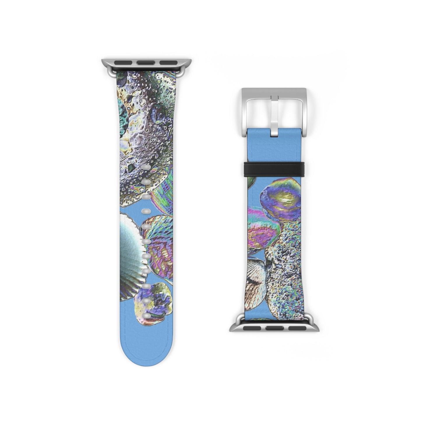 Apple Watch Band - Heatwave Seashell Collection, lt blue