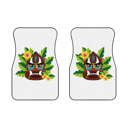 Tropical Tiki Boss Kimo Car Floor Mats - SET of 2