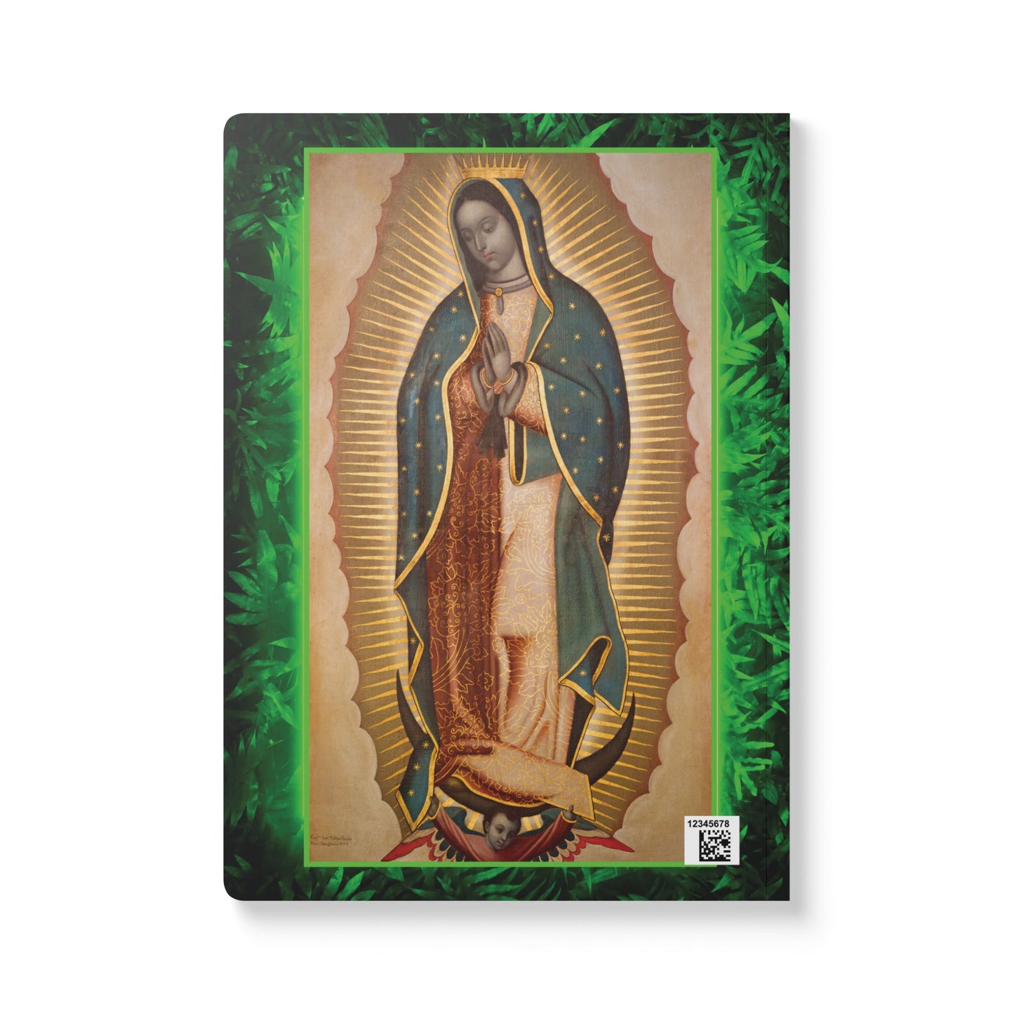 Religious Softcover Journal - Tropical Glow Our Lady of Guadalupe