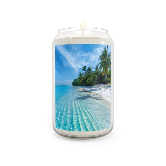 Scented Candle, 13.75oz - Calming Private Beach