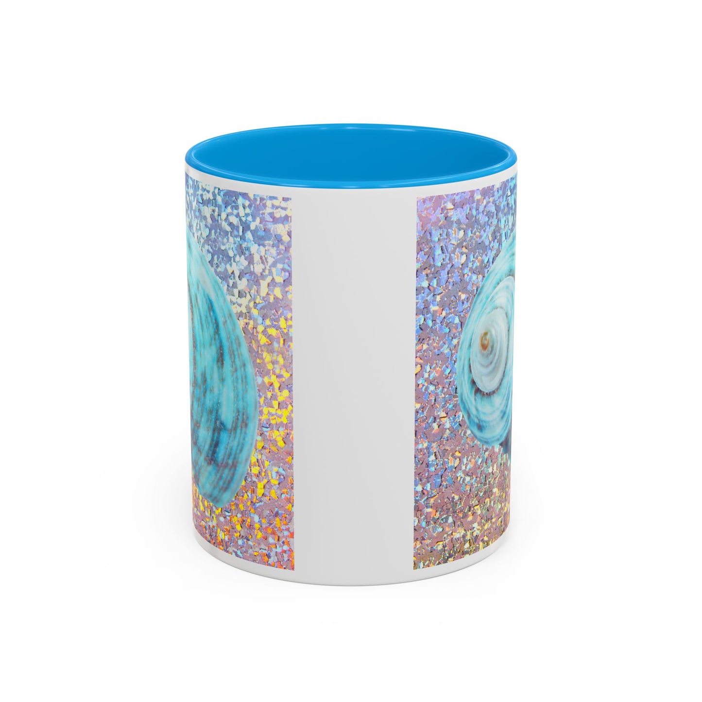 Colorful Mugs (11oz, 15oz), Disco Jade Turbo Shell