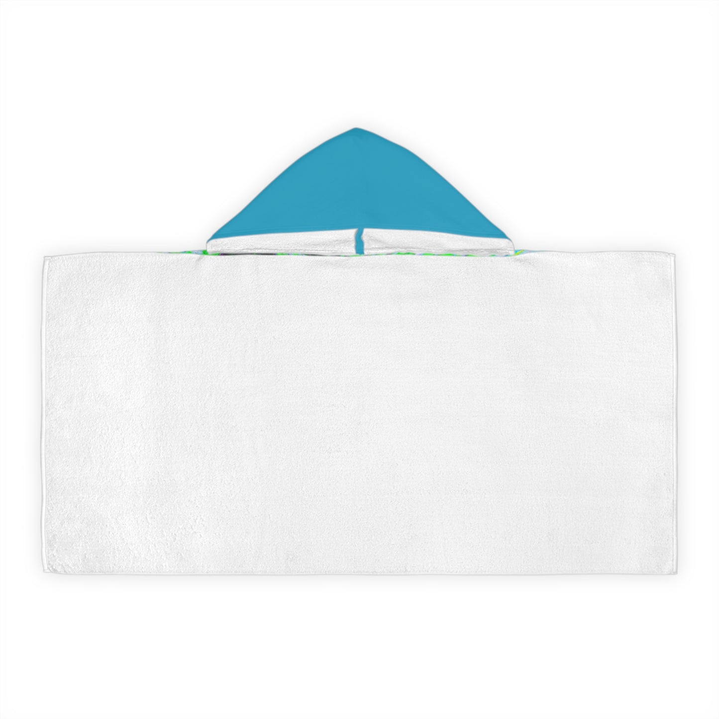 Tropical Kids Hooded Towel - Fun Mermaid Design for Beach & Bath / Calm Beach