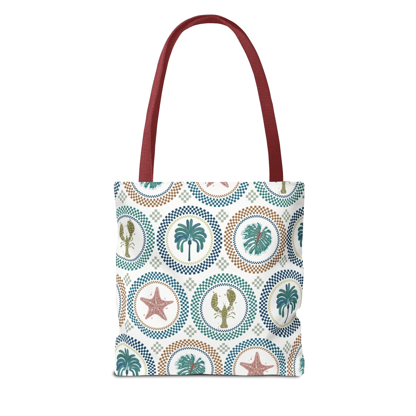 Mosaic Tropi Sealife Tote Bag - 3 Sizes