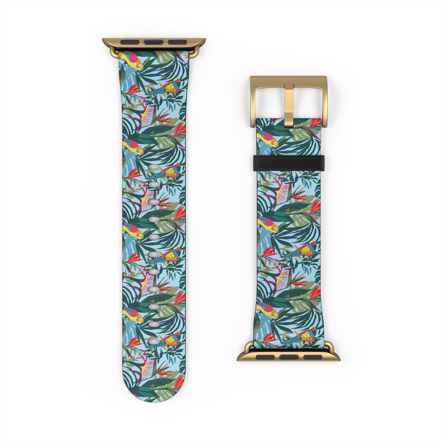 Apple Watch Band - Tropical Rainforest Blues