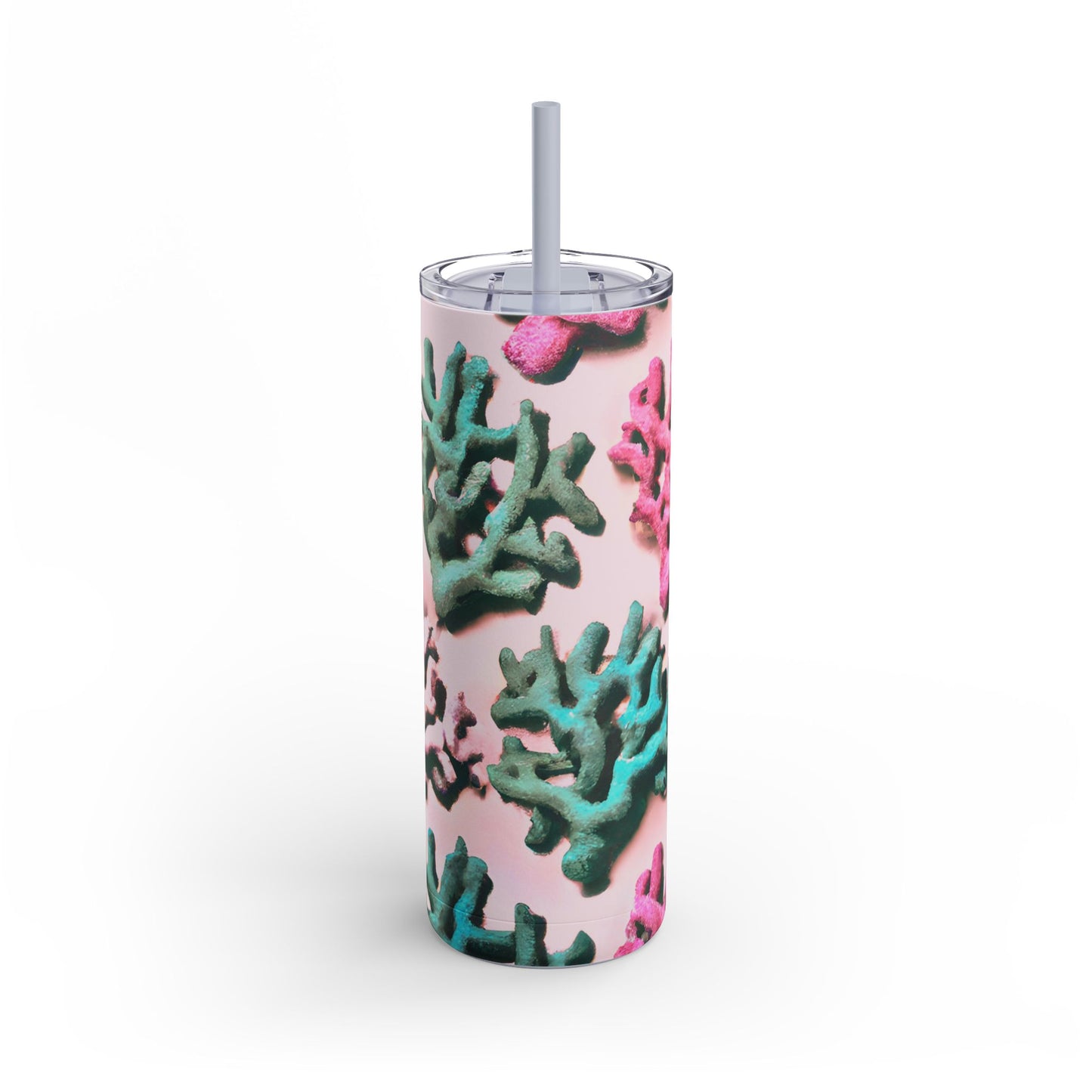 20oz Matte Tumbler, 7 Colors - Stylish Travel Cup - Corals Pink