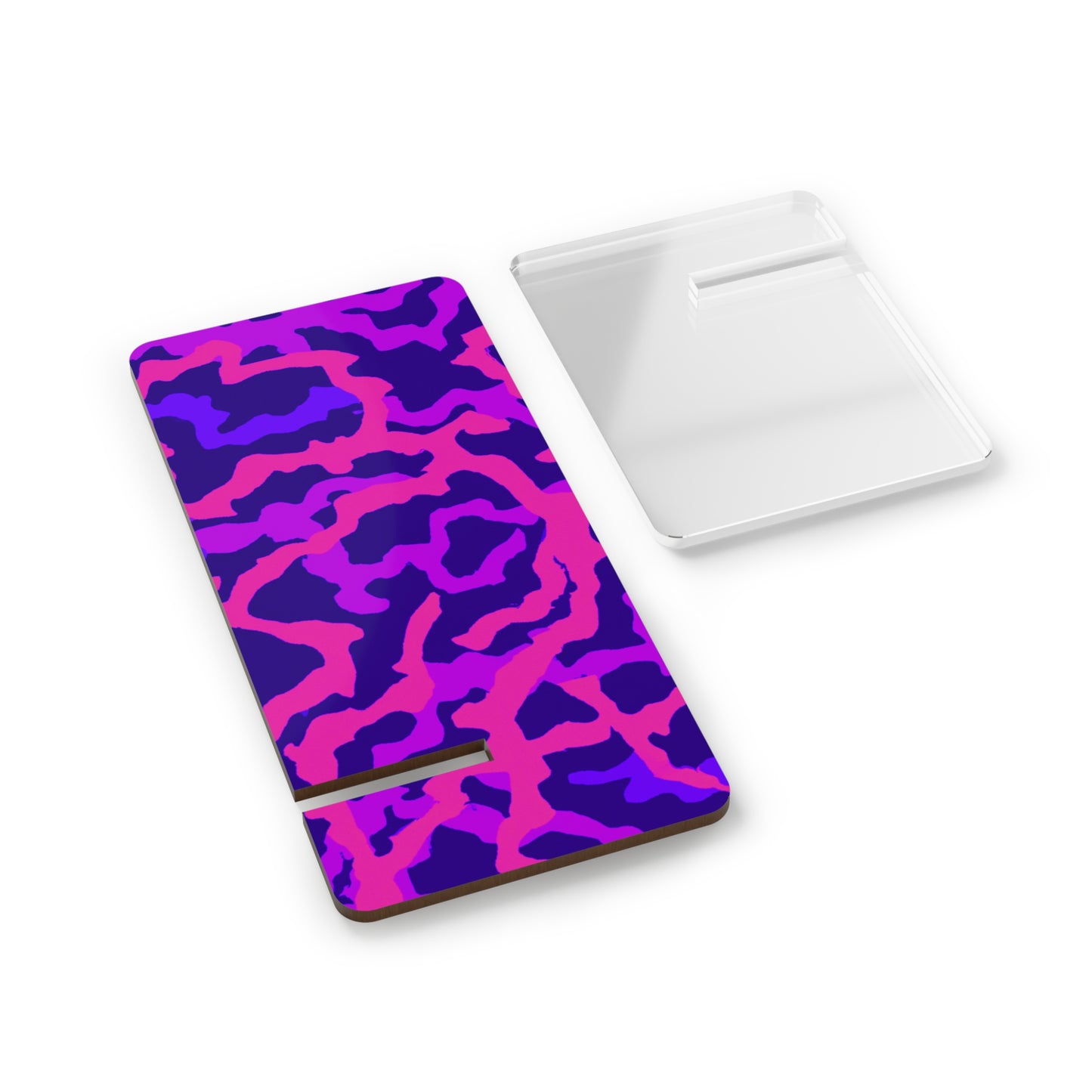 Tropical Smartphone Display Stand with Coral Threads/Heatwave