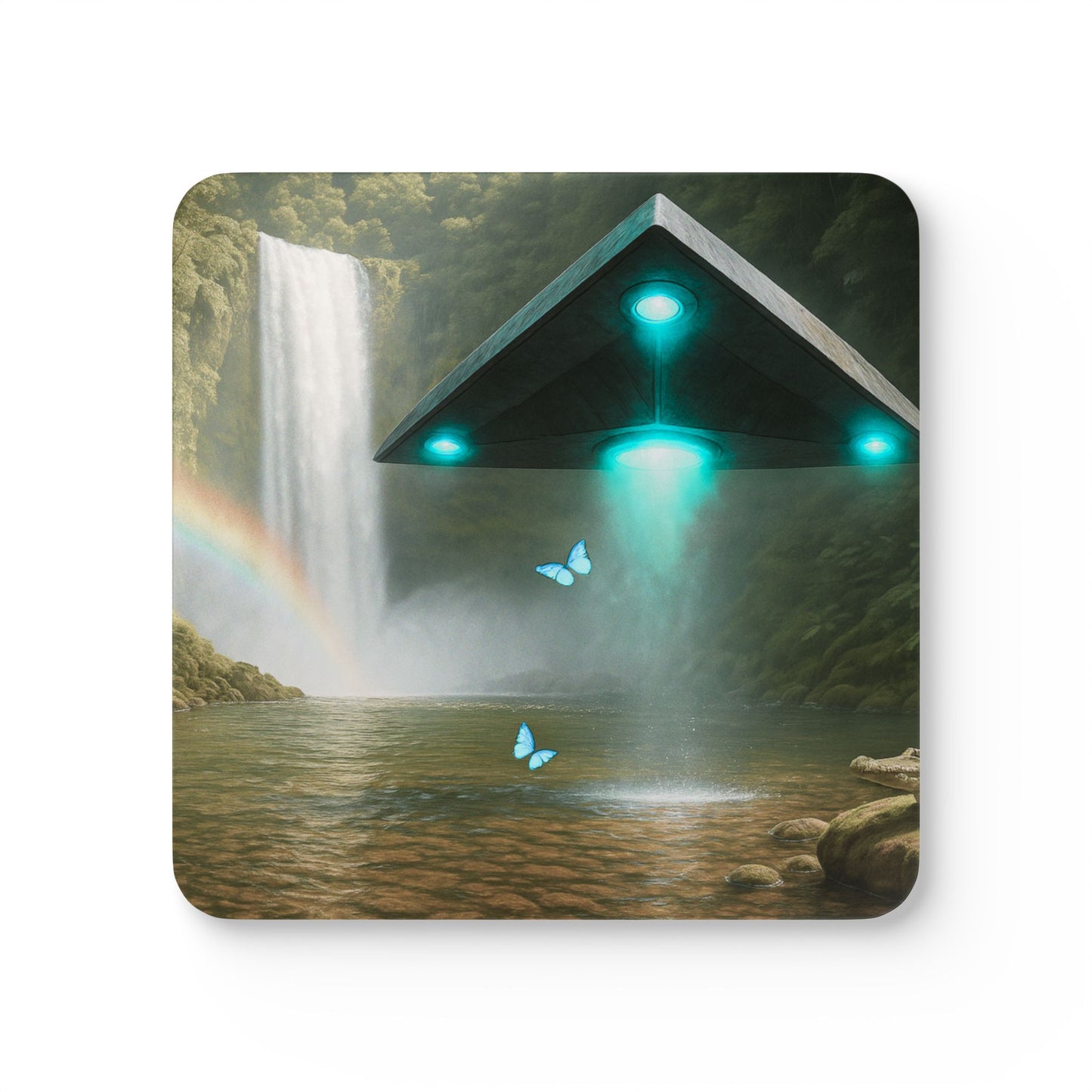 Coaster Set -  UFO and Waterfall
