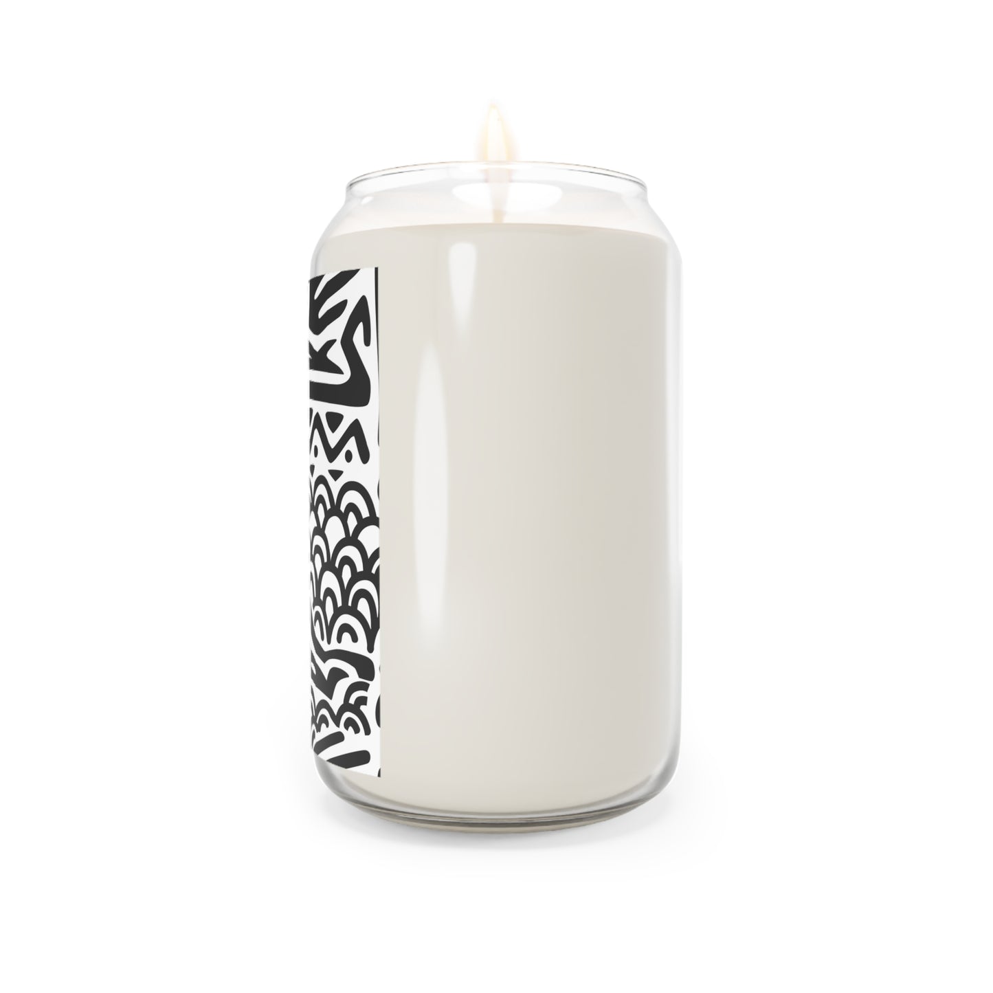 Scented Candle, 13.75oz - Tiki Aztec Black