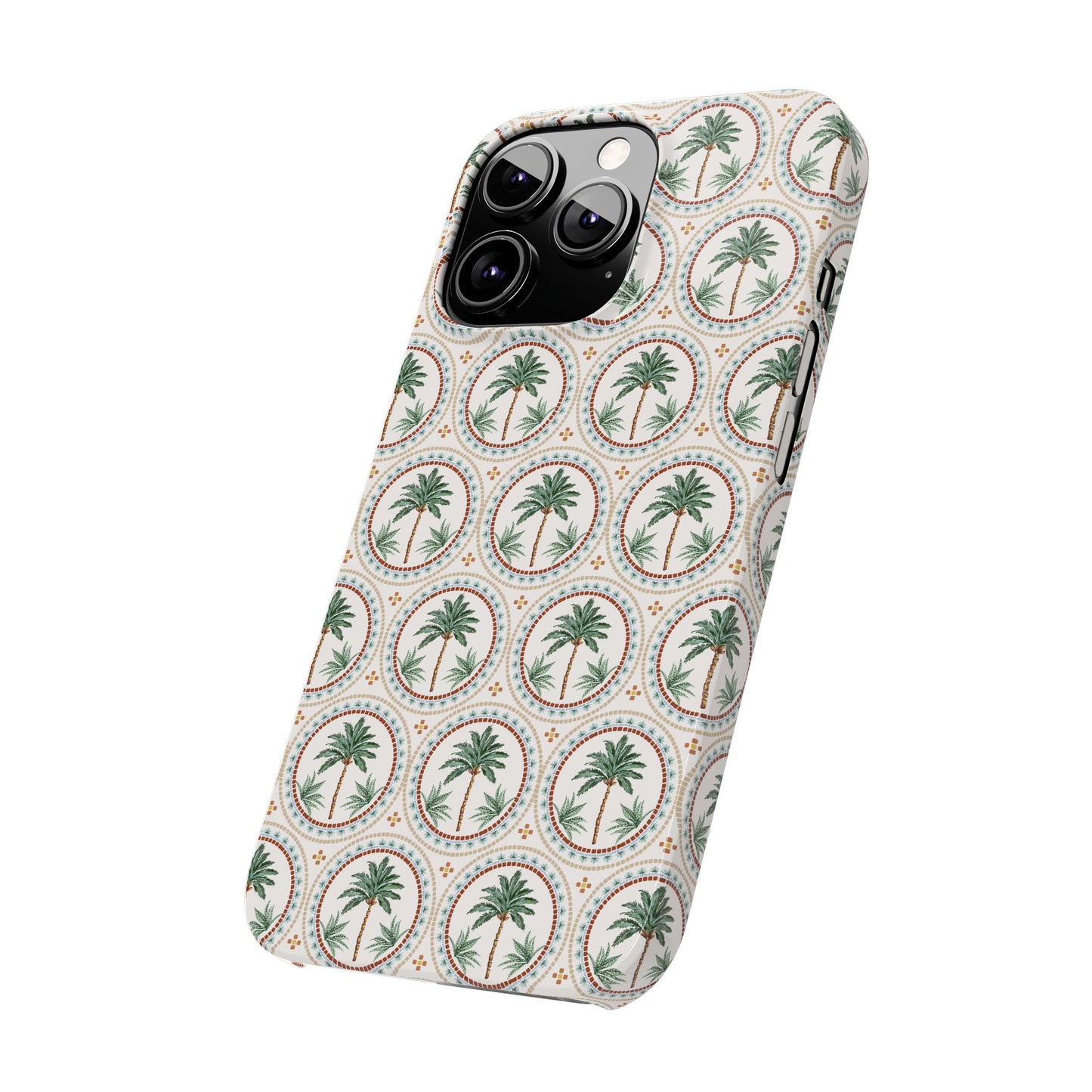 Slim Phone Cases - Mosaic Palm Tree