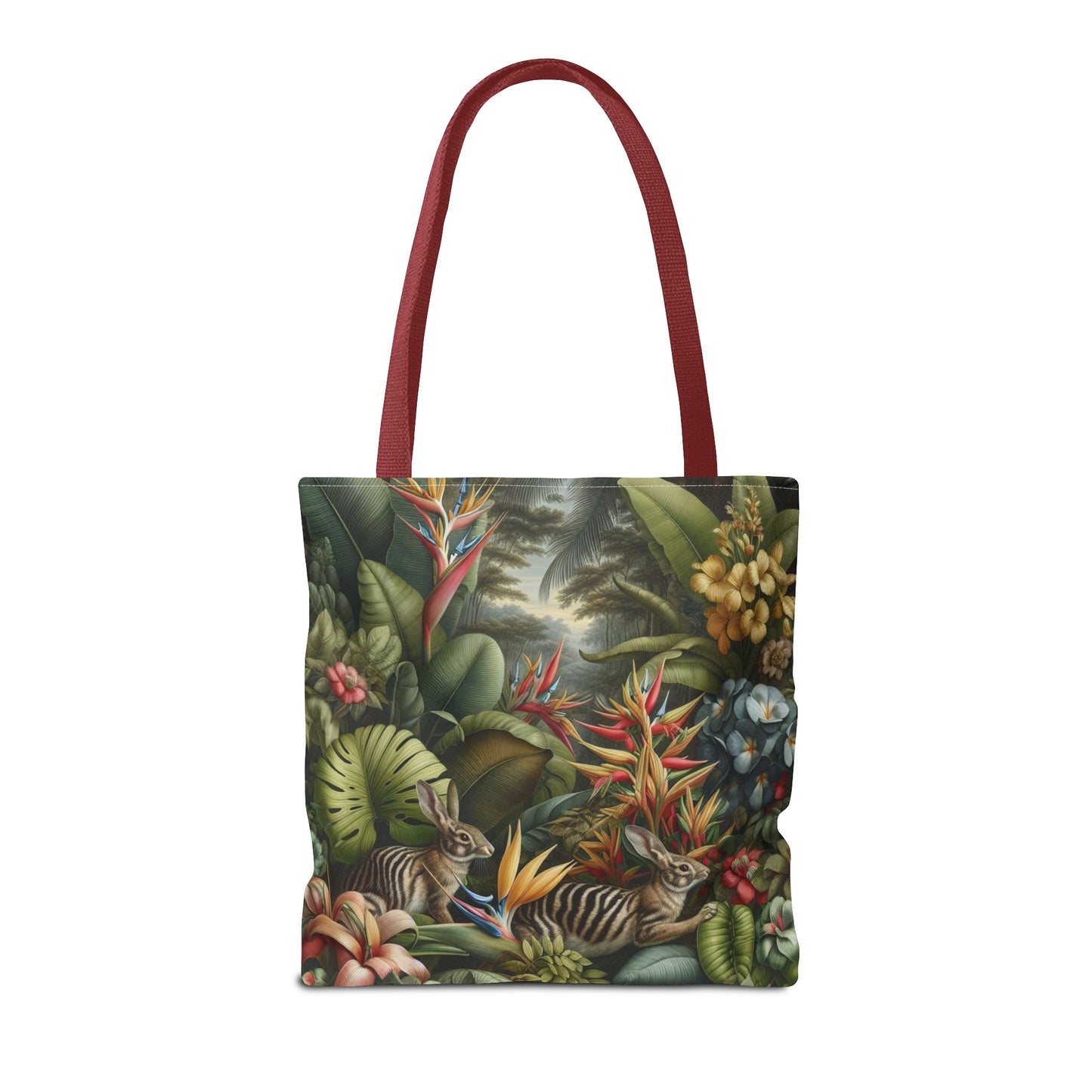 Rainforest Rabbit Outing Tote Bag - 3 Sizes