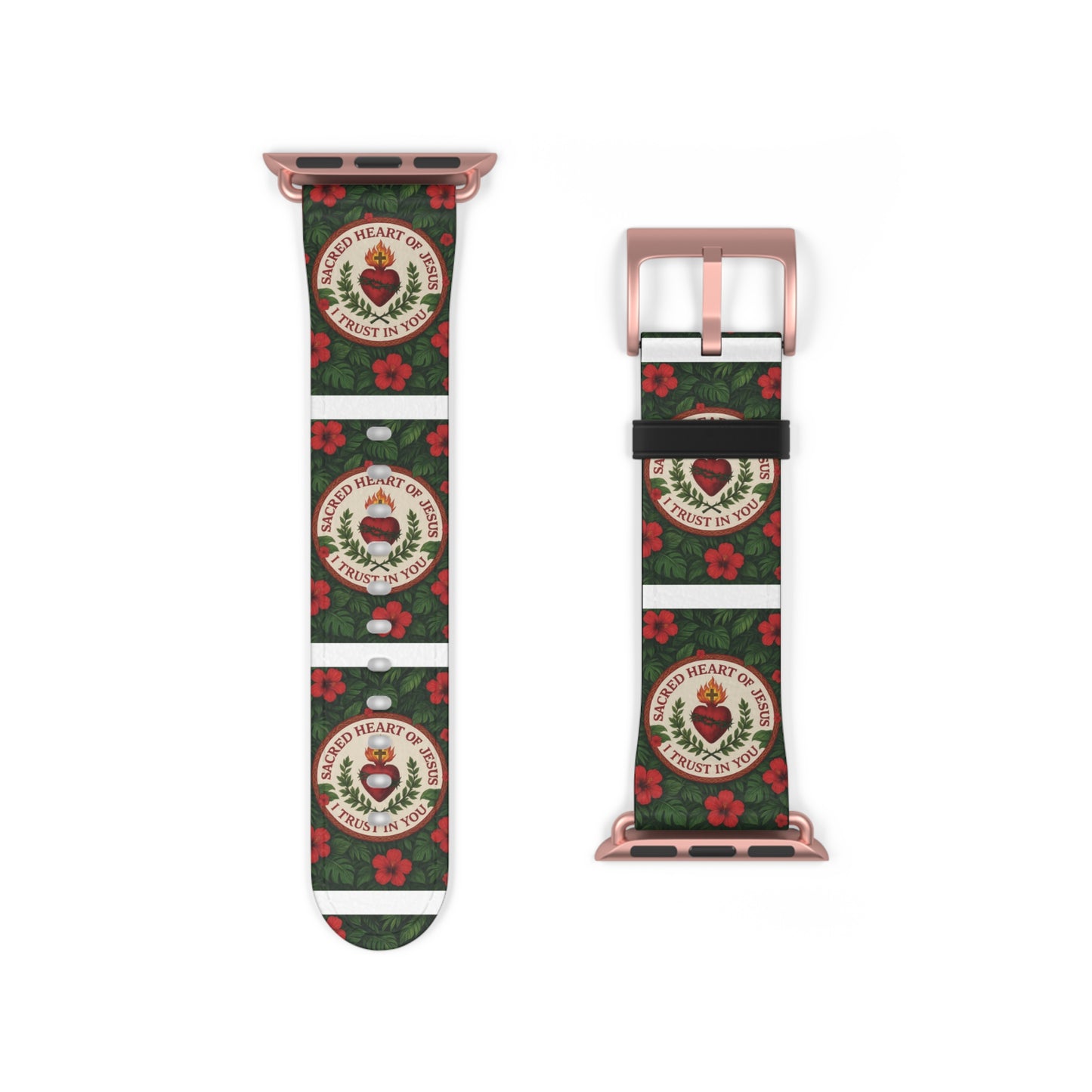 Religious Apple Watch Band - Sacred Heart of Jesus