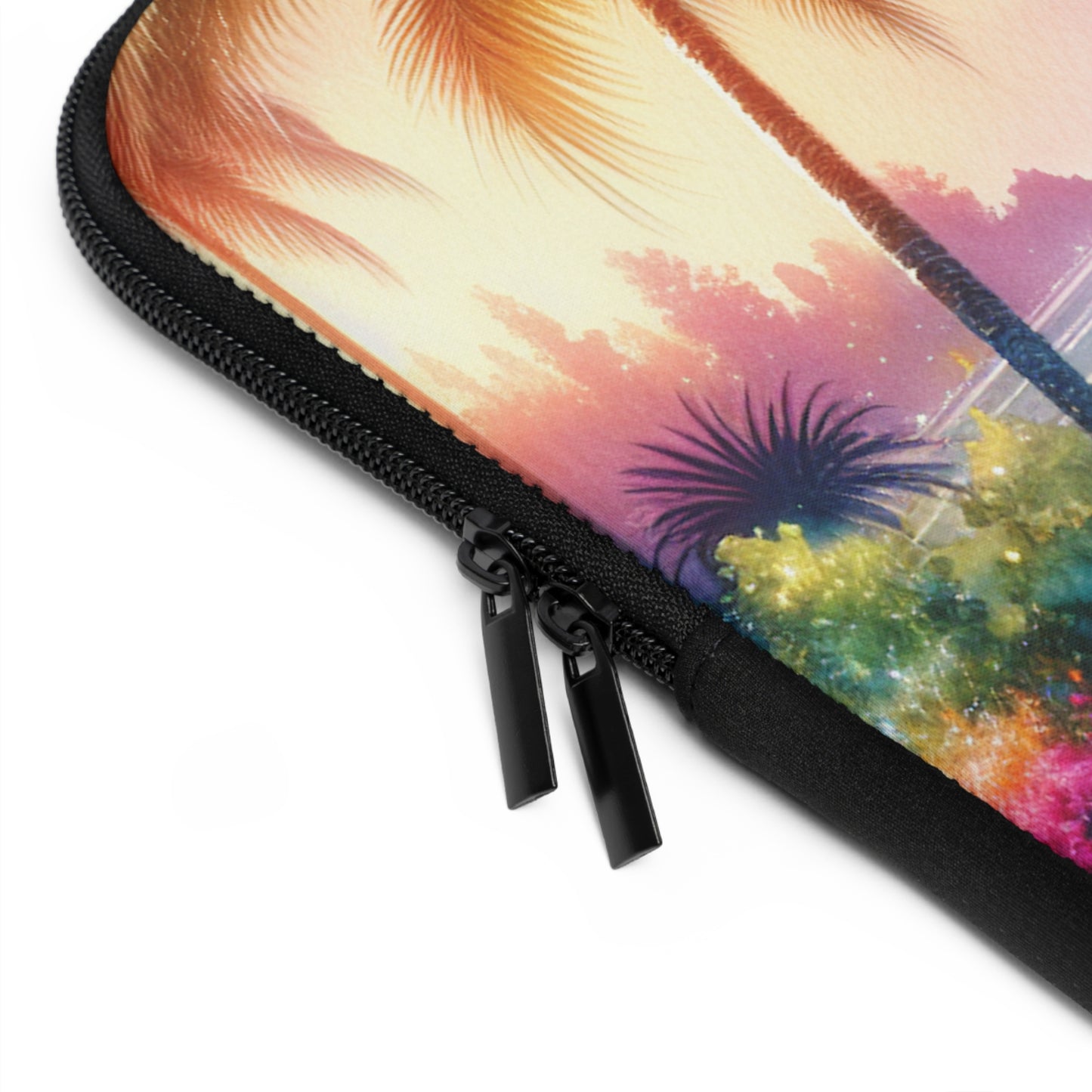 Tropical Laptop Sleeve, 5 Sizes - Perfect for Beach Lovers & Students / Bay of Peace
