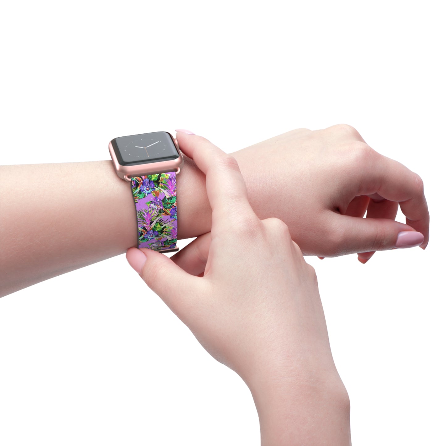 Apple Watch Band - Plant Palooza, purple