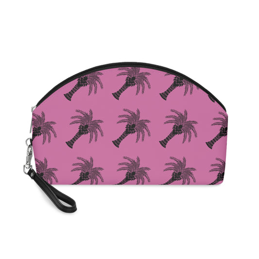 Makeup Bag - Art Deco Palm, lt. pink