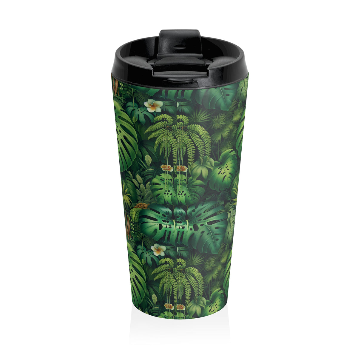 15 oz. Stainless Steel Travel Mug / Rainforest Greens
