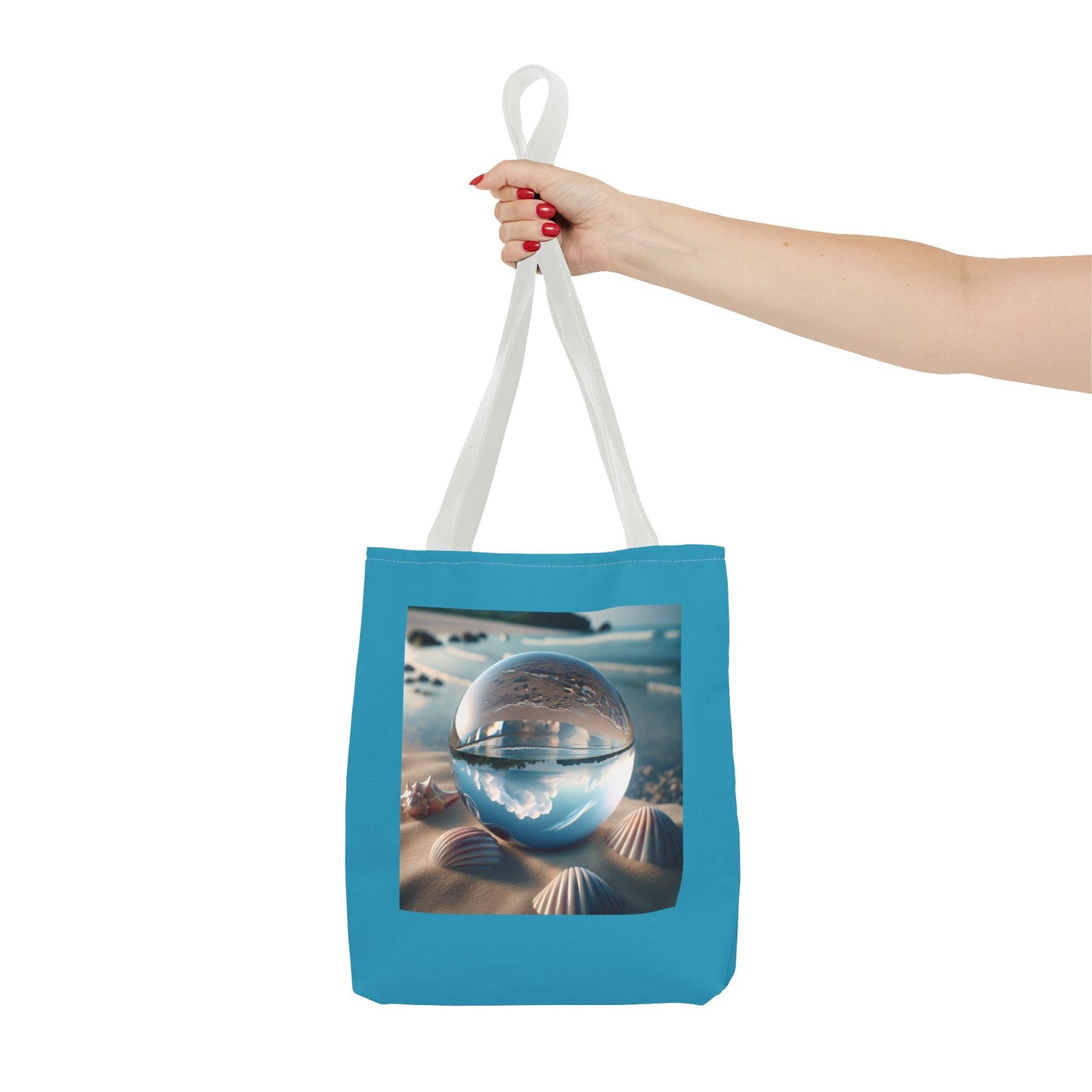 Crystal Ball With Shells Tote Bag - 3 Sizes