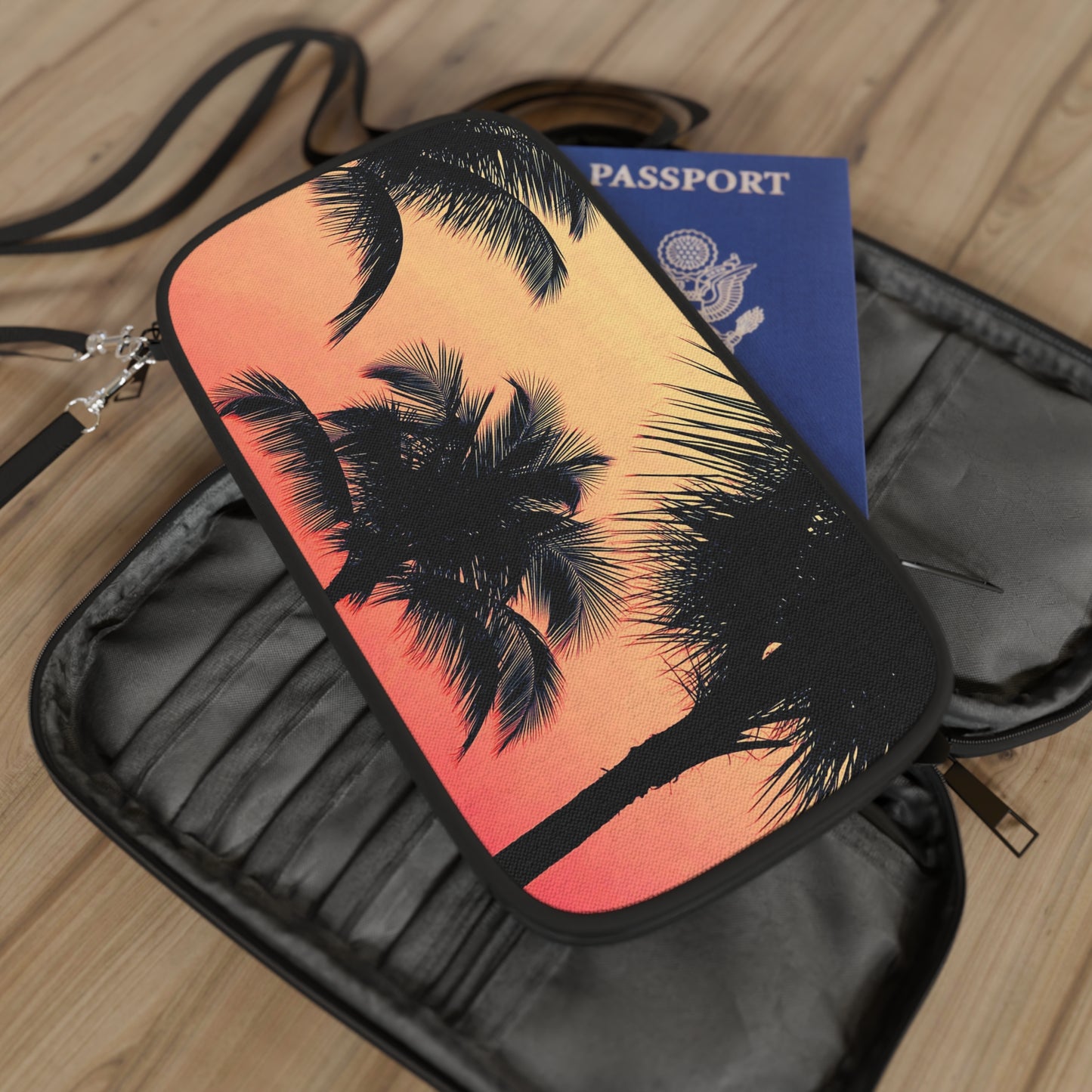Passport Wallet – Perfect for Travelers & Adventurers / Tropical Glow
