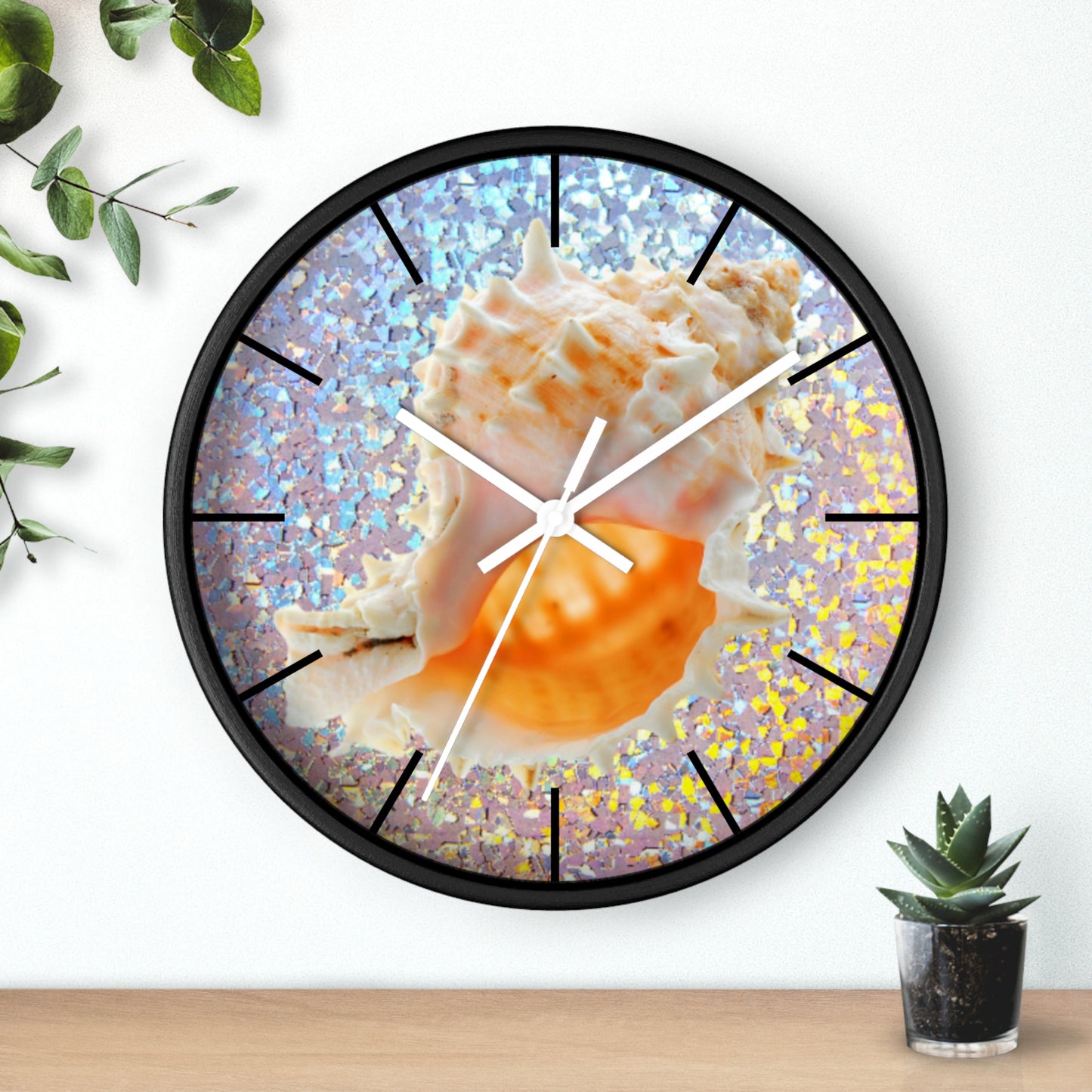 Wall Clock, Disco Conch, Hands/Base Variants