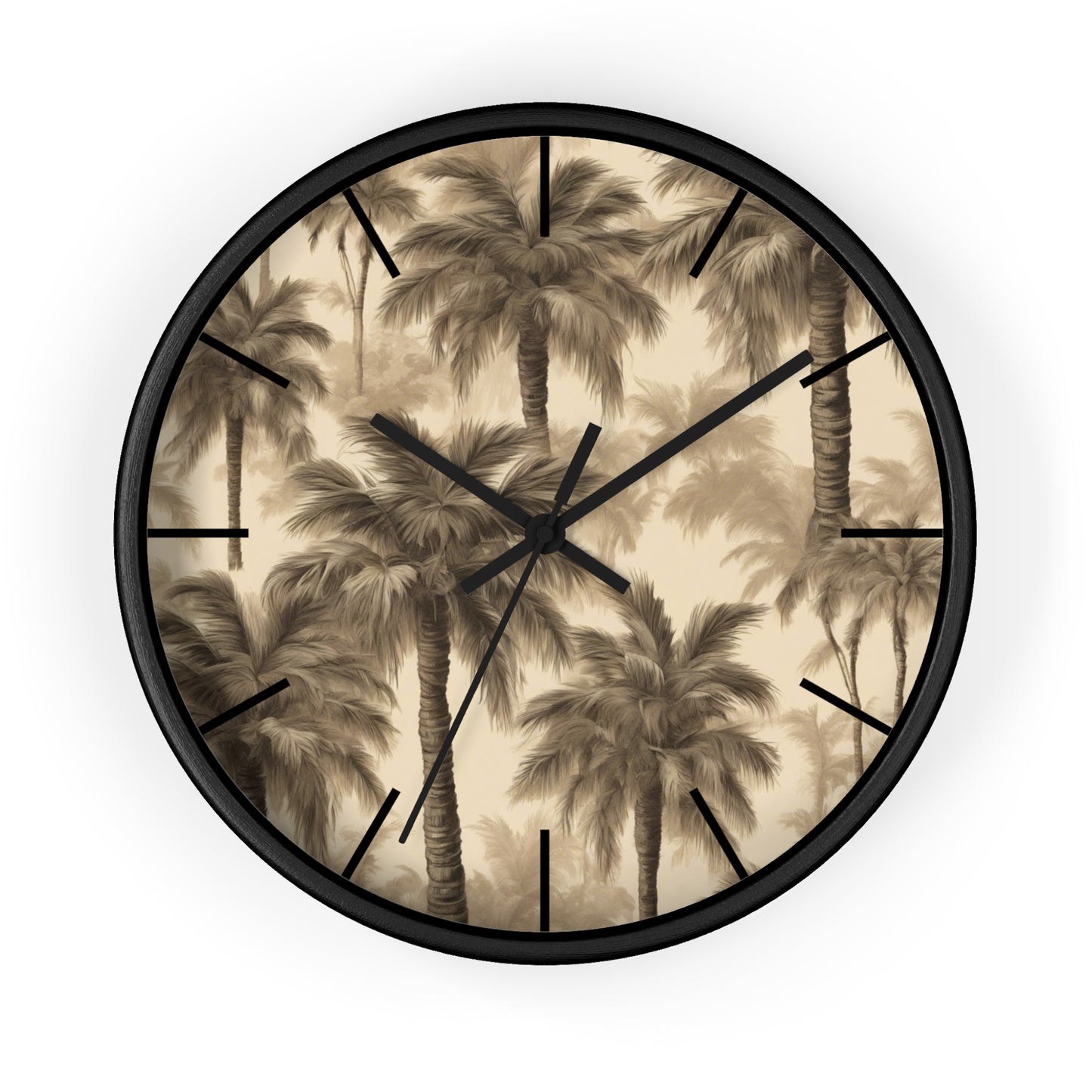 Wall Clock, Lisa's Fluffy Palms, Hands/Base Variants