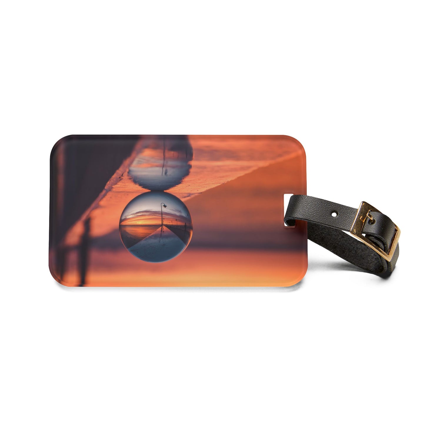 Luggage Tag - Crystal Ball at Sunset Pier