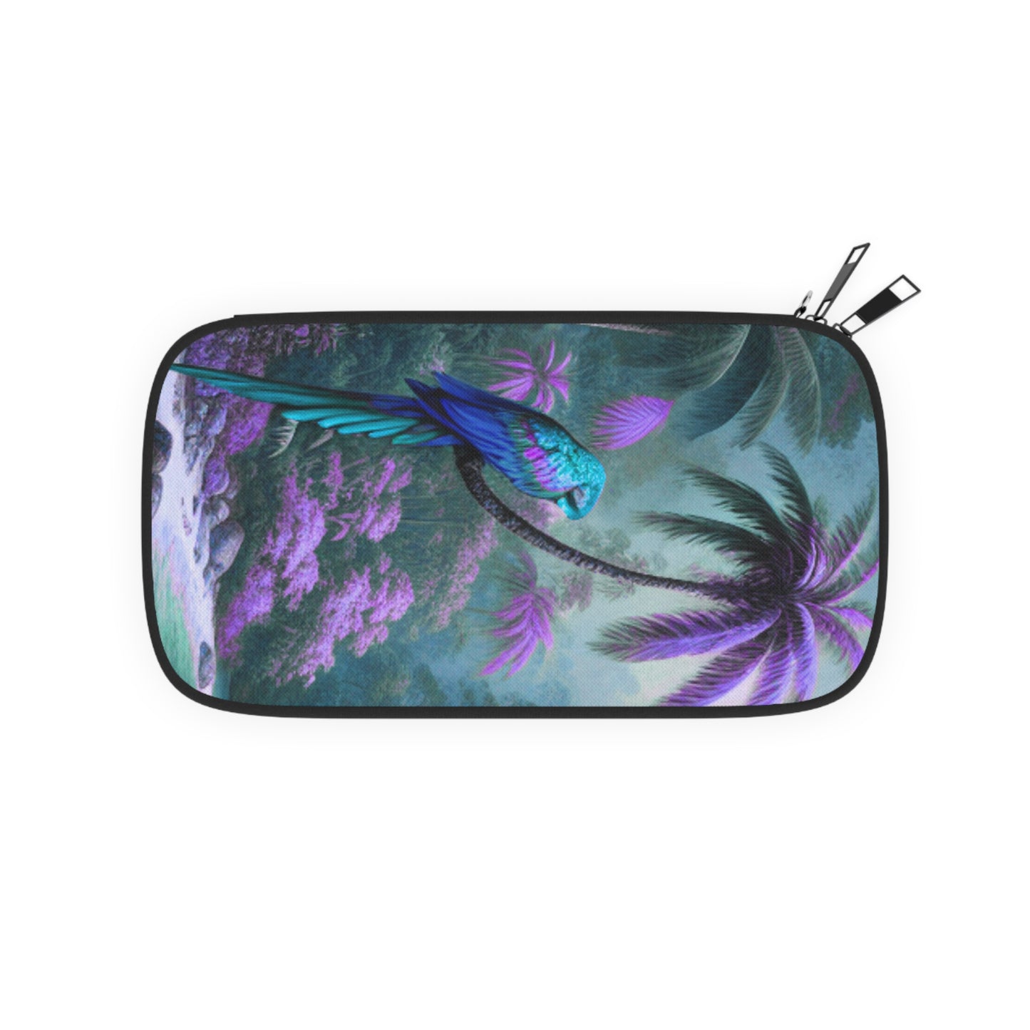 Passport Wallet – Perfect for Travelers & Adventurers / Rainforest Sleeping Beauty Parrot, Fantasy