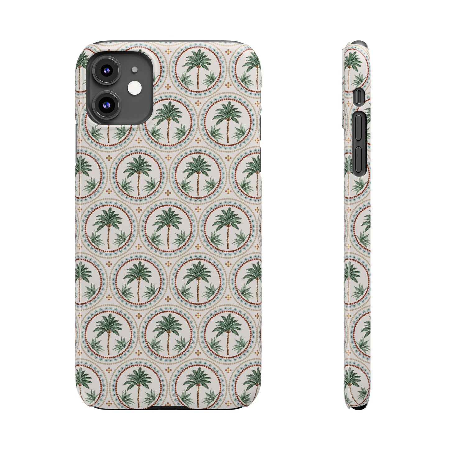 Slim Phone Cases - Mosaic Palm Tree