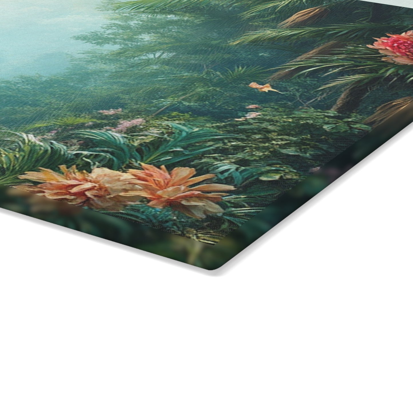 Glass Cutting Board, 2 sizes - Another Day in Paradise