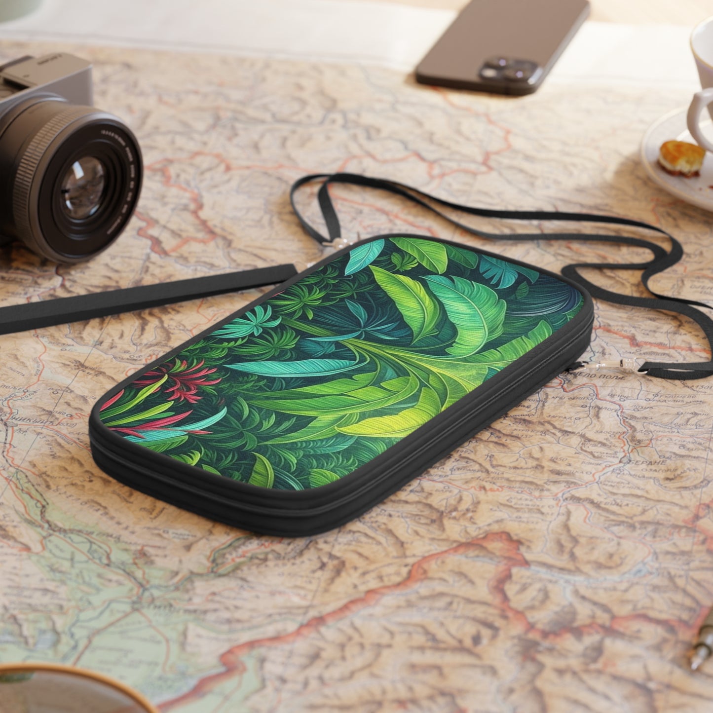 Passport Wallet – Perfect for Travelers & Adventurers / Rainforest Sleeping Spot