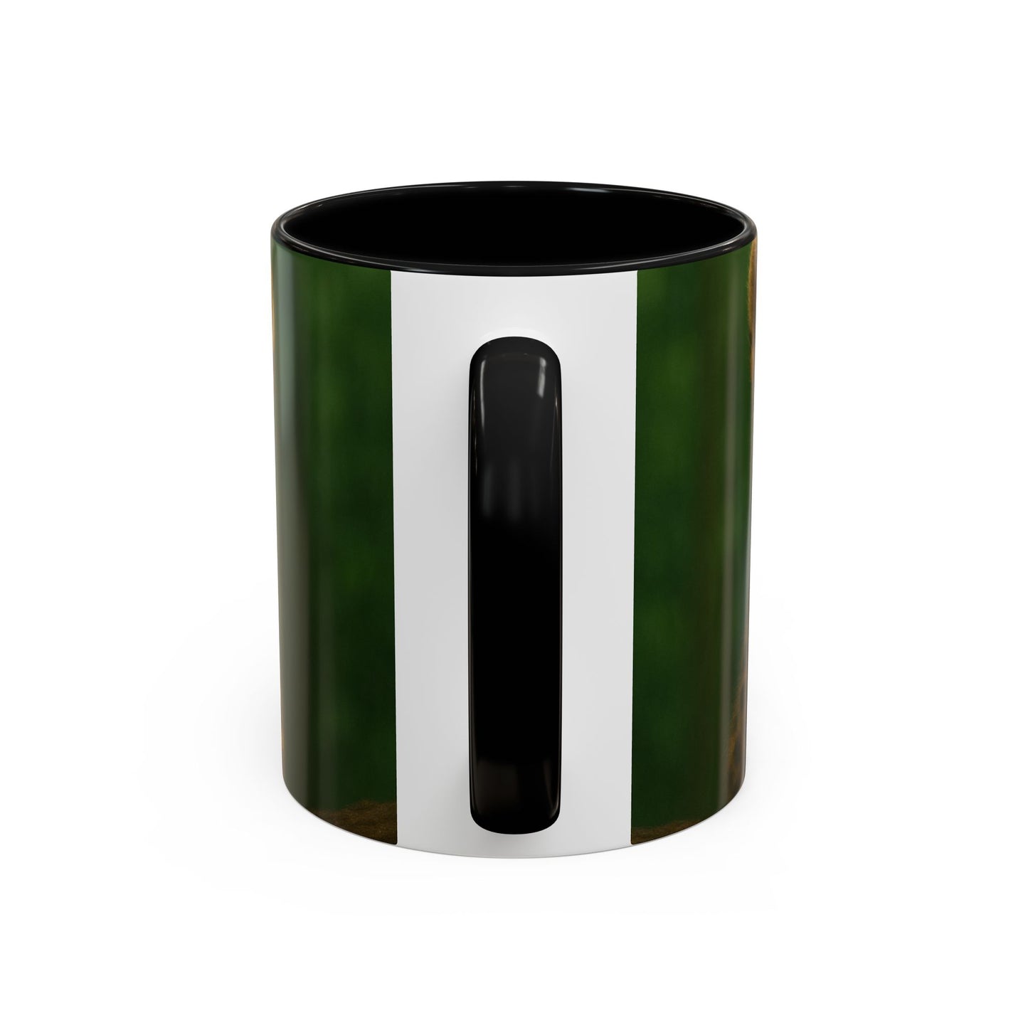 Accent Color Coffee Mug (11, 15oz), 8 Colors - Baby Jaguars