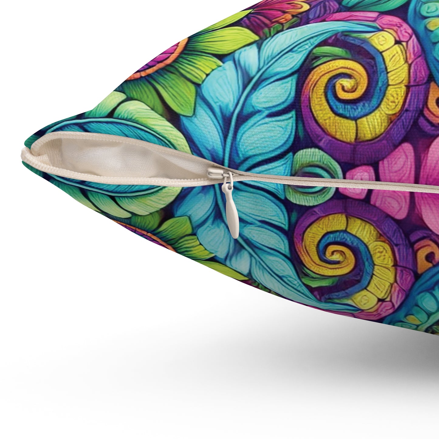 Decorative Pillow - Accent Cushion, 4 Sizes / Rainforest Music