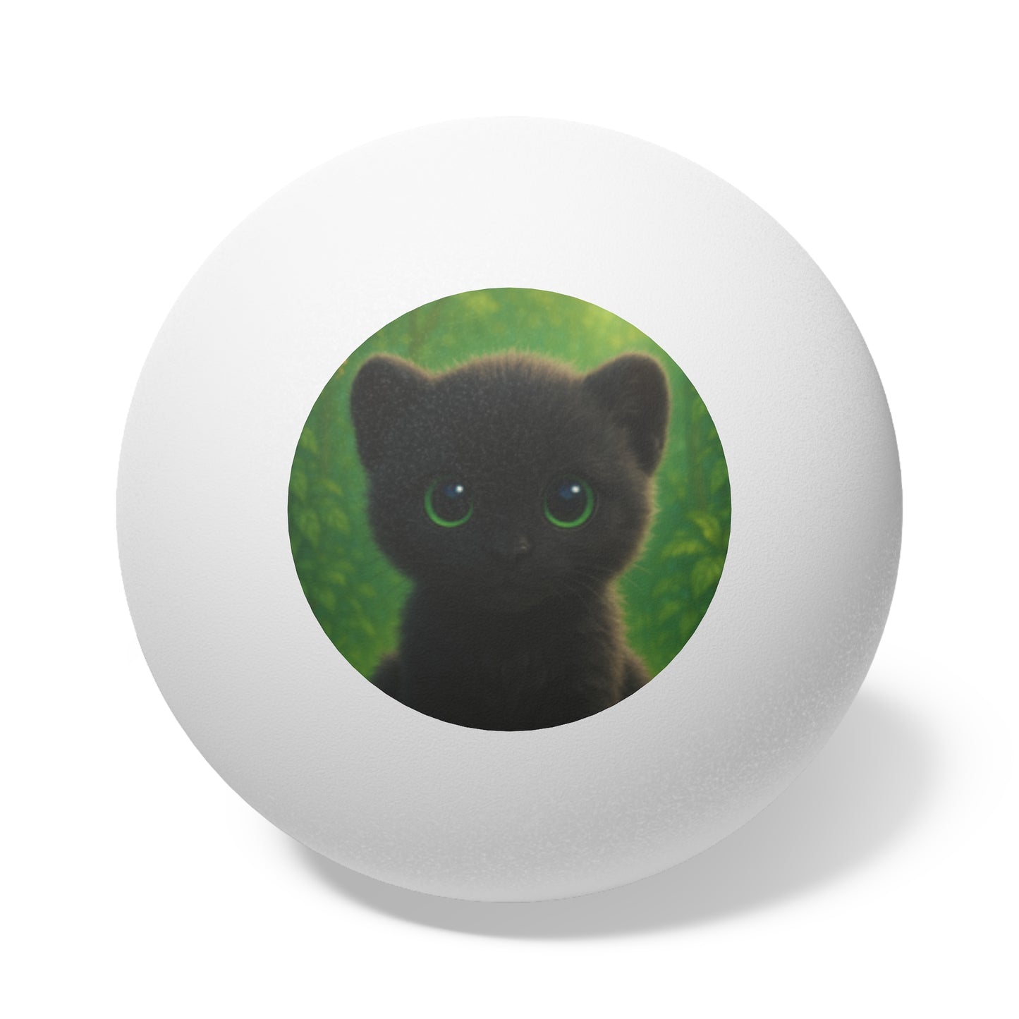 Tropical Paradise Ping Pong Balls - 6 Pack with Baby Black Panther